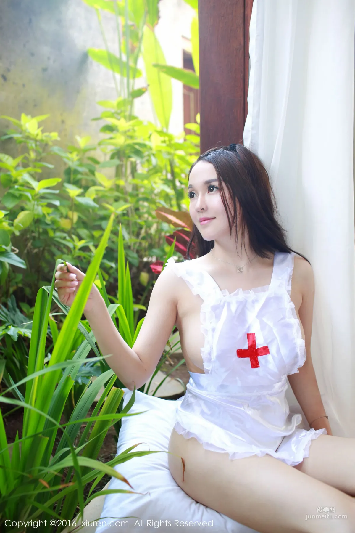 Shen Mitao off, Little Fairy Series + Nurse Outfit + Bathroom Sexy Series [XiuRen] No.558 Photo Set photo 32