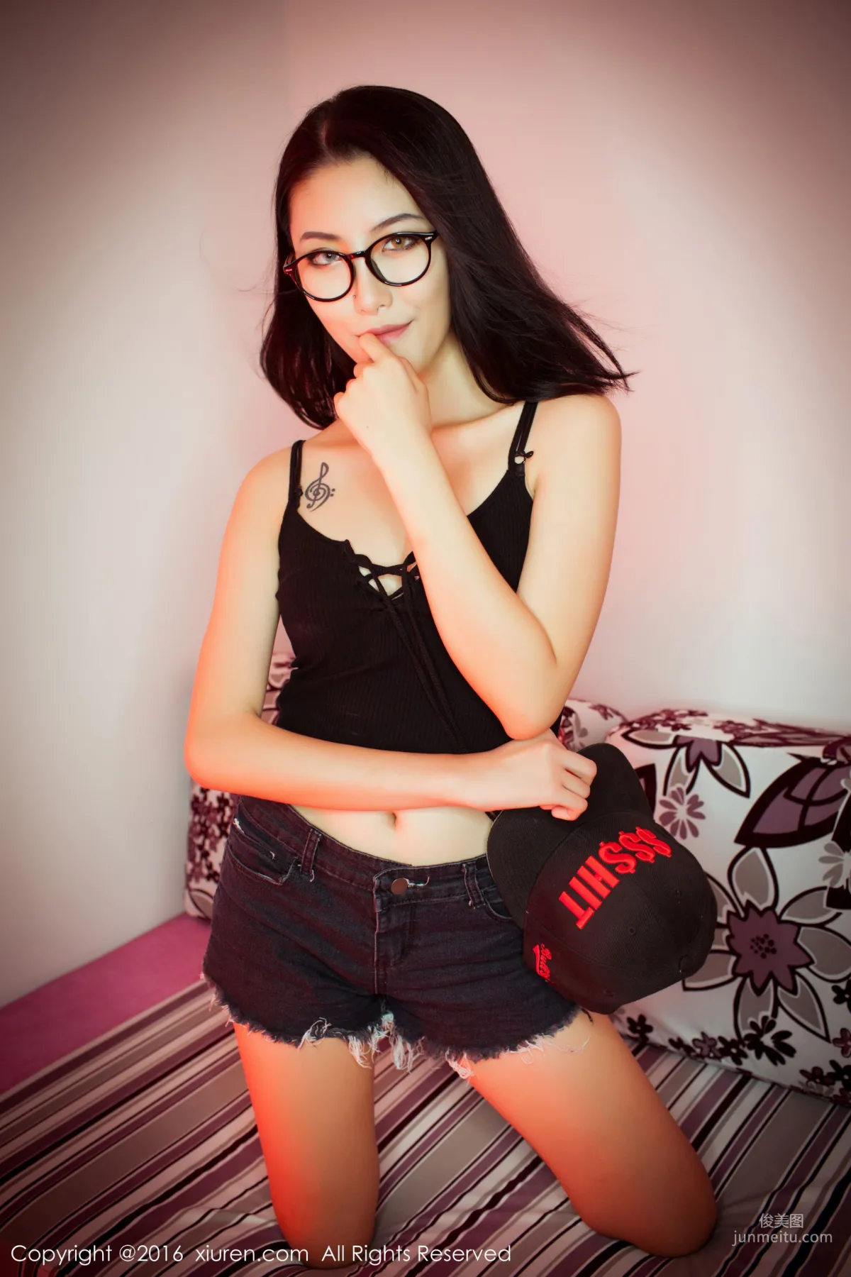 BOBO_xk (Li Qianyao), Hot Pants + Lingerie Series [XiuRen] No.617 Photo Set photo 15