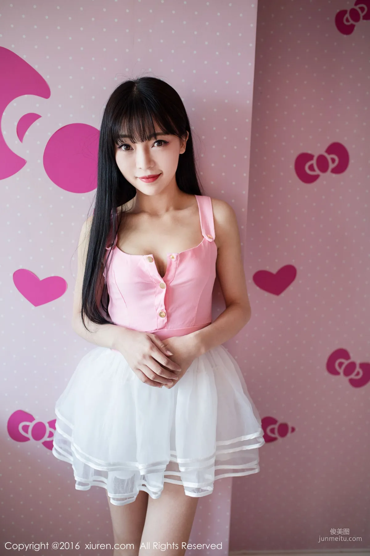 Mio Li Lisi Silk Pink First Love [XiuRen] No.552 Photo Set photo 27