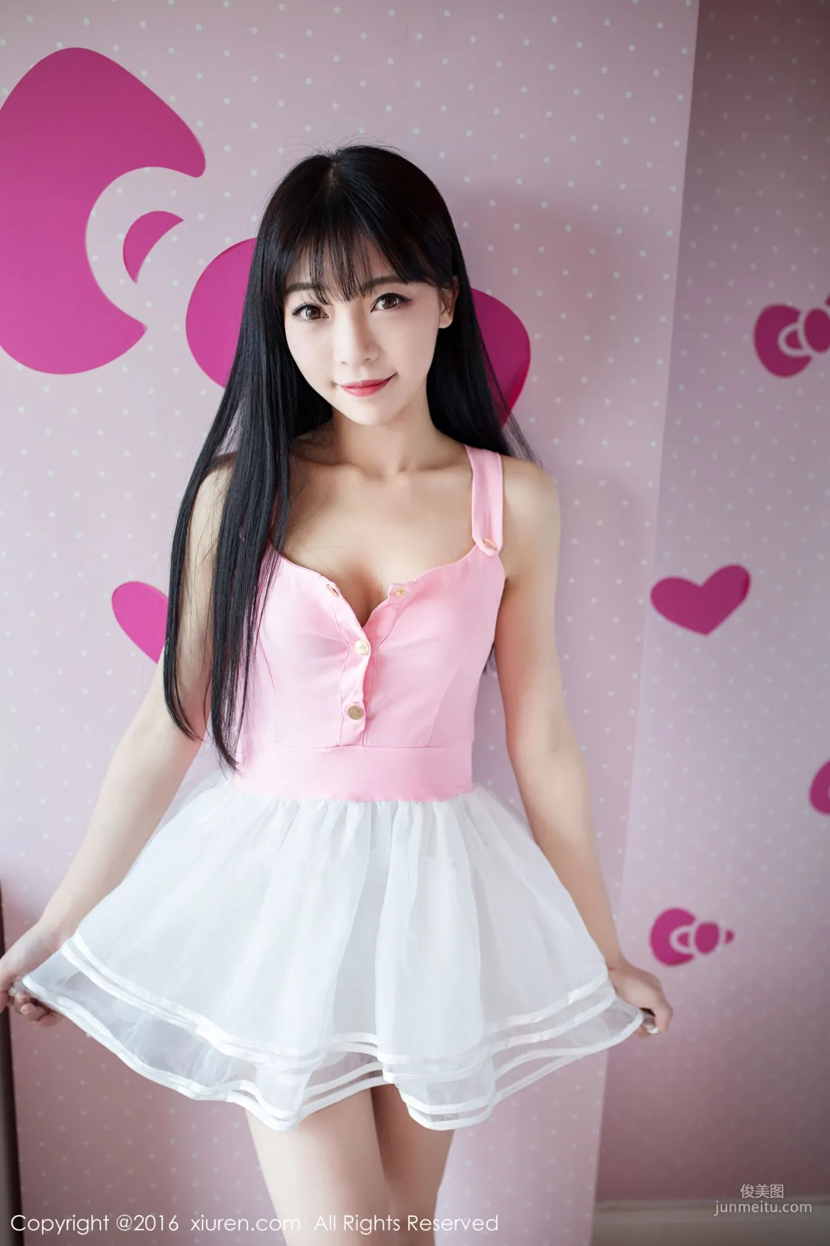 Mio Li Lisi Silk Pink First Love [XiuRen] No.552 Photo Set photo 33