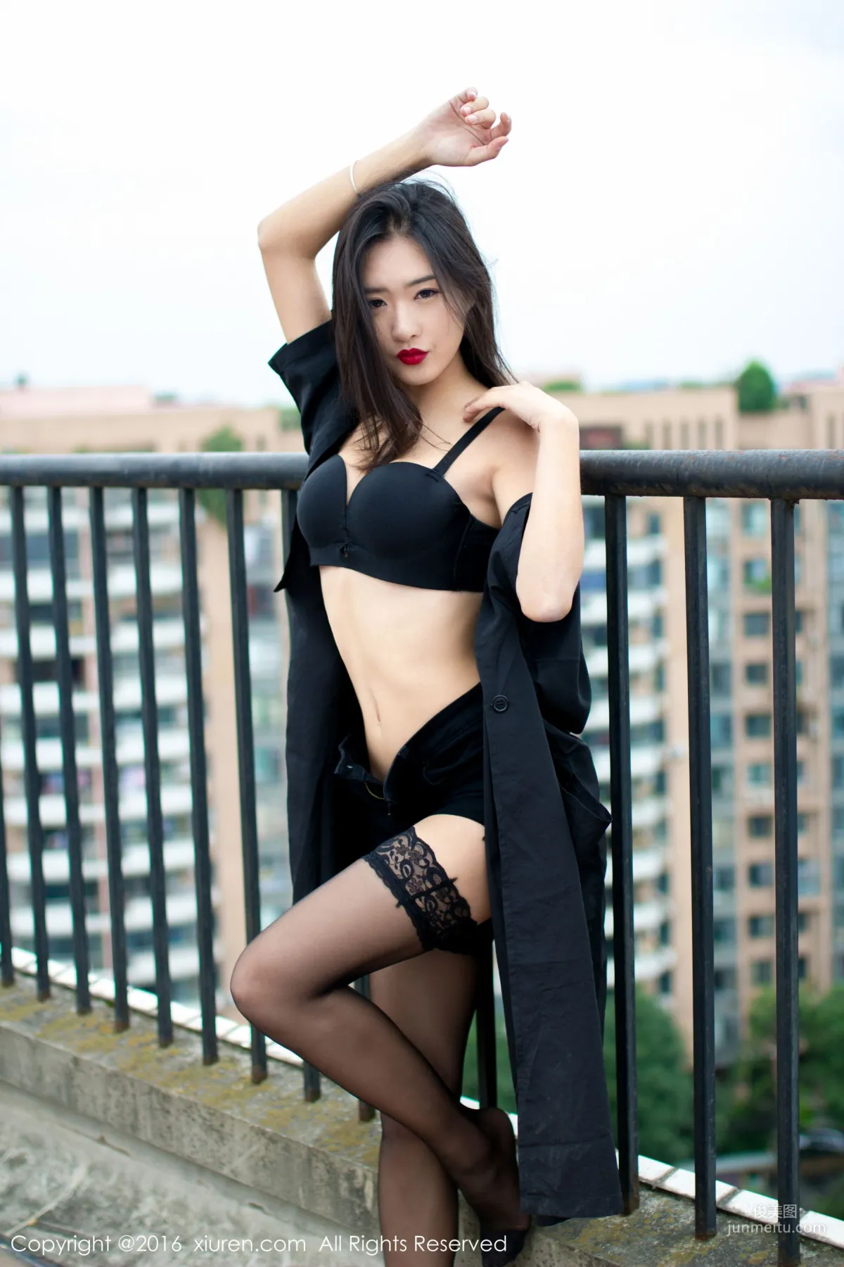 Zhou Yanlin LIN, Red Face and Vermilion Lips, Like a Green Lotus Rising from Water [XiuRen] No.624 Photo Set photo 42