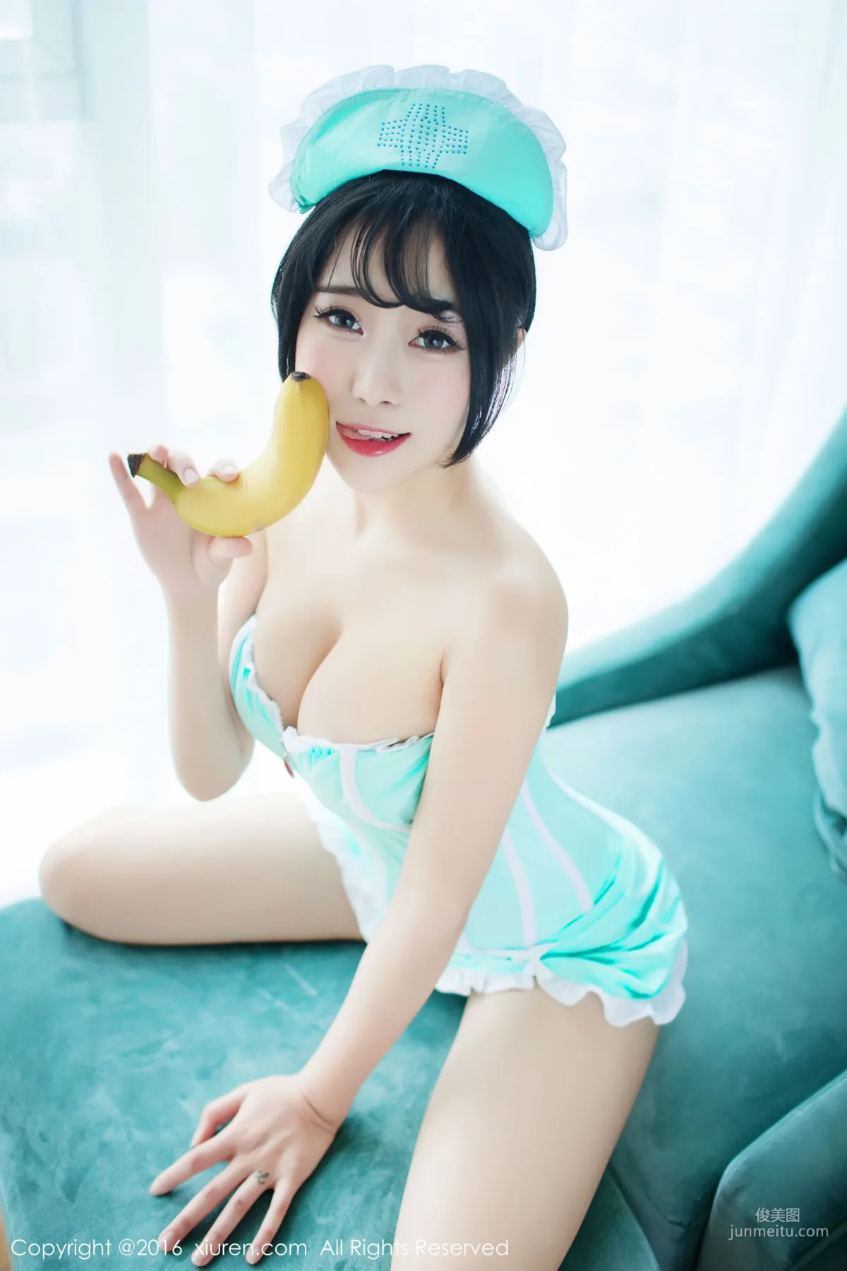 Dou Douliang Youlina Banana Little Nurse [XiuRen] No.550 Photo Set photo 8