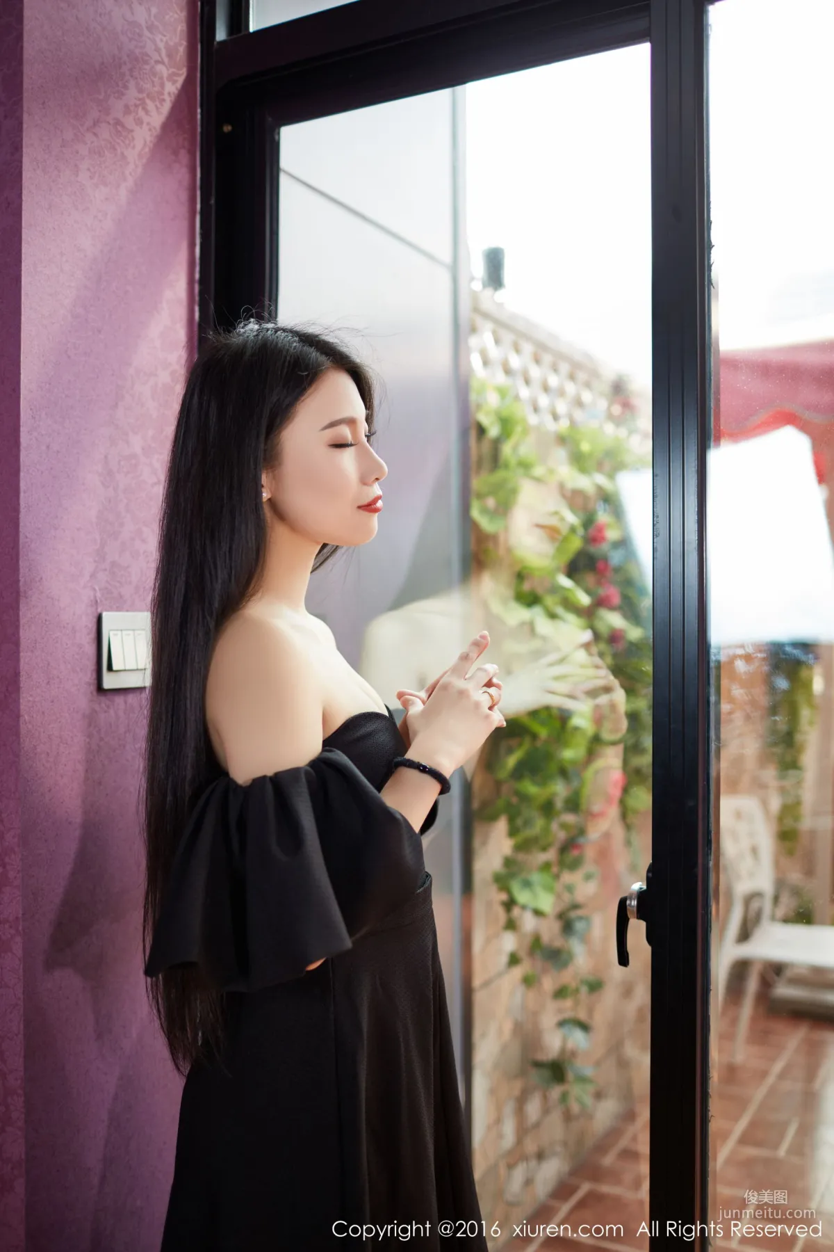 Zhan Shuyu Zina, Long Skirt + Cook Outfit + Denim Tight Pants + Thong [XiuRen] No.583 Photo Set photo 4
