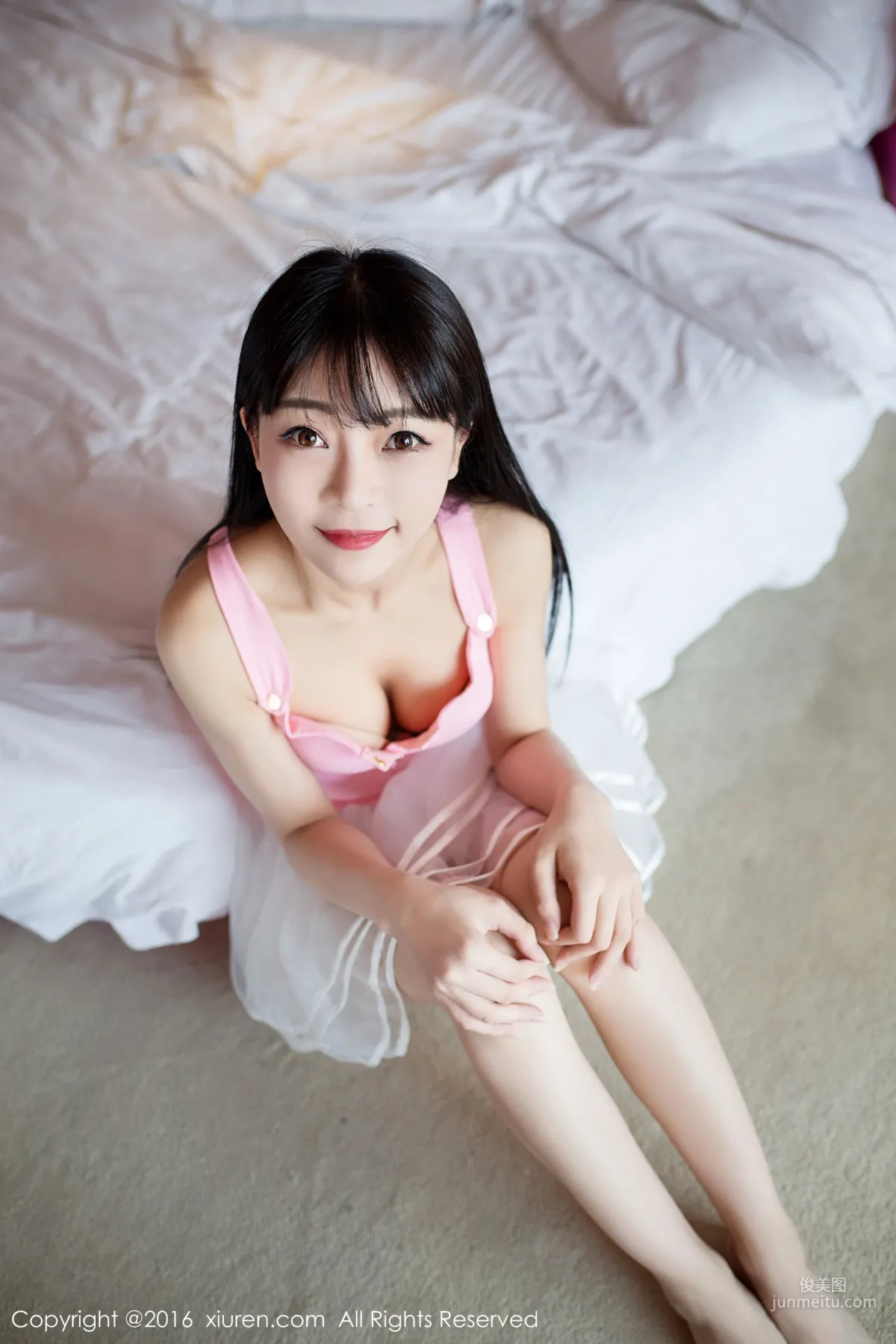 Mio Li Lisi Silk Pink First Love [XiuRen] No.552 Photo Set photo 45
