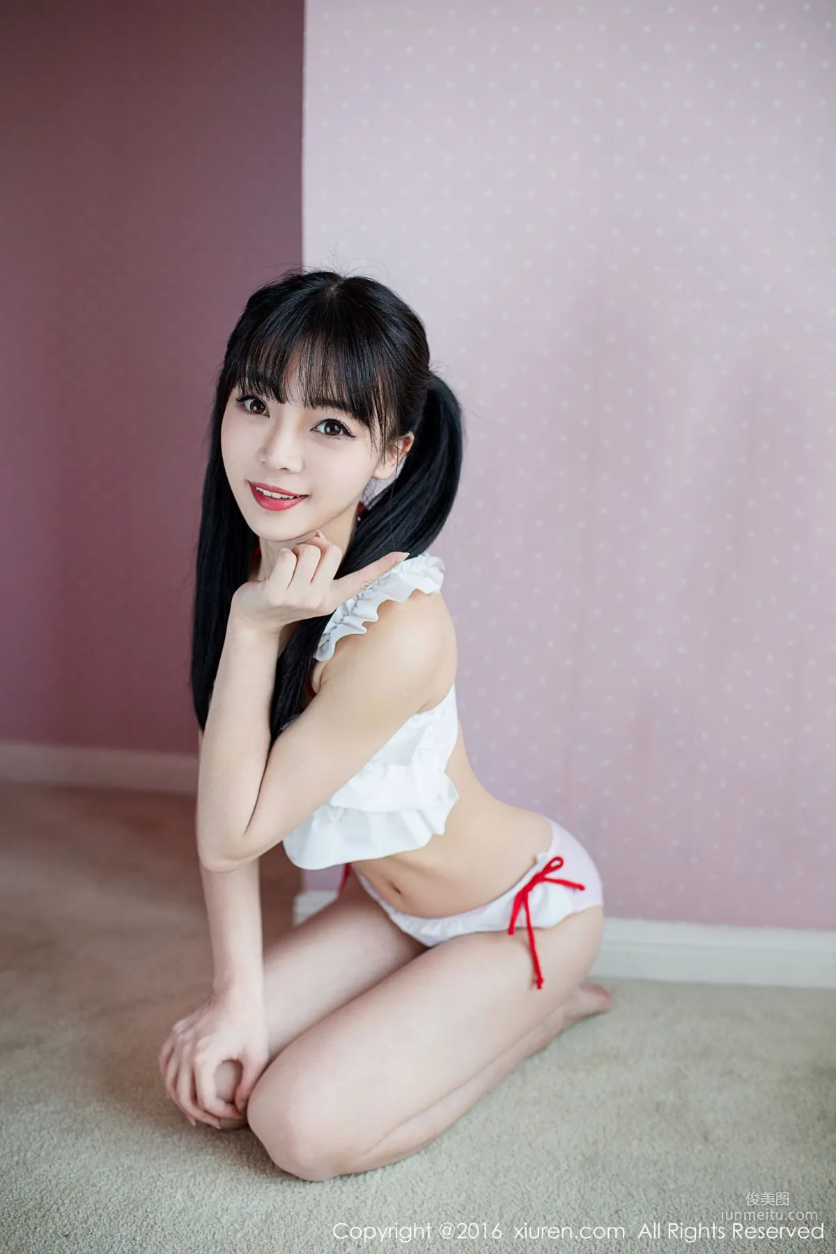 Mio Li Lisi Silk Pink First Love [XiuRen] No.552 Photo Set photo 6