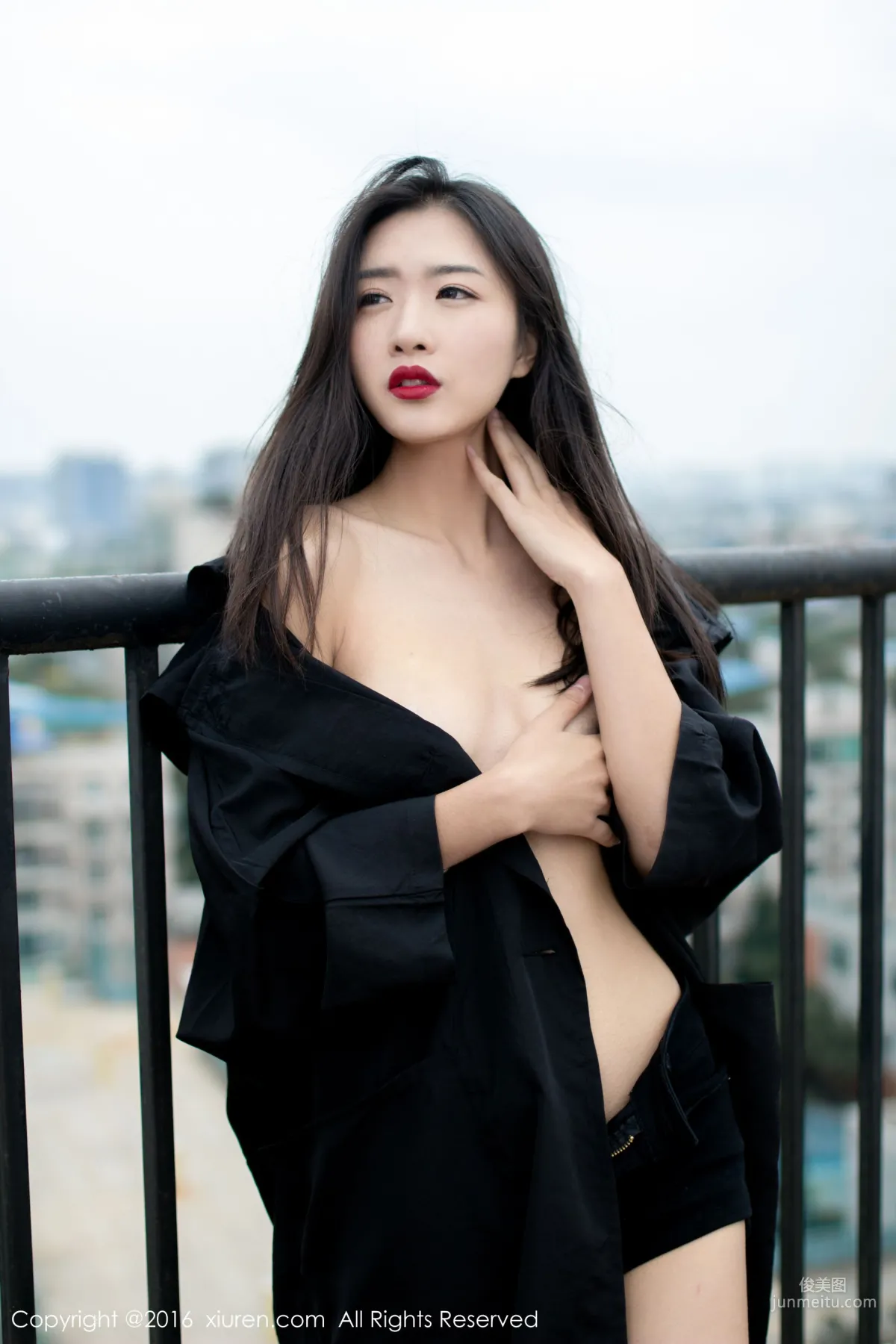 Zhou Yanlin LIN, Red Face and Vermilion Lips, Like a Green Lotus Rising from Water [XiuRen] No.624 Photo Set photo 39