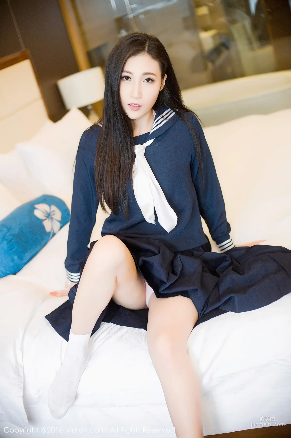 Wendy智秀《日系不良校服、婀娜粉色芭蕾服》 [秀人網XiuRen] No.654 寫真集 27