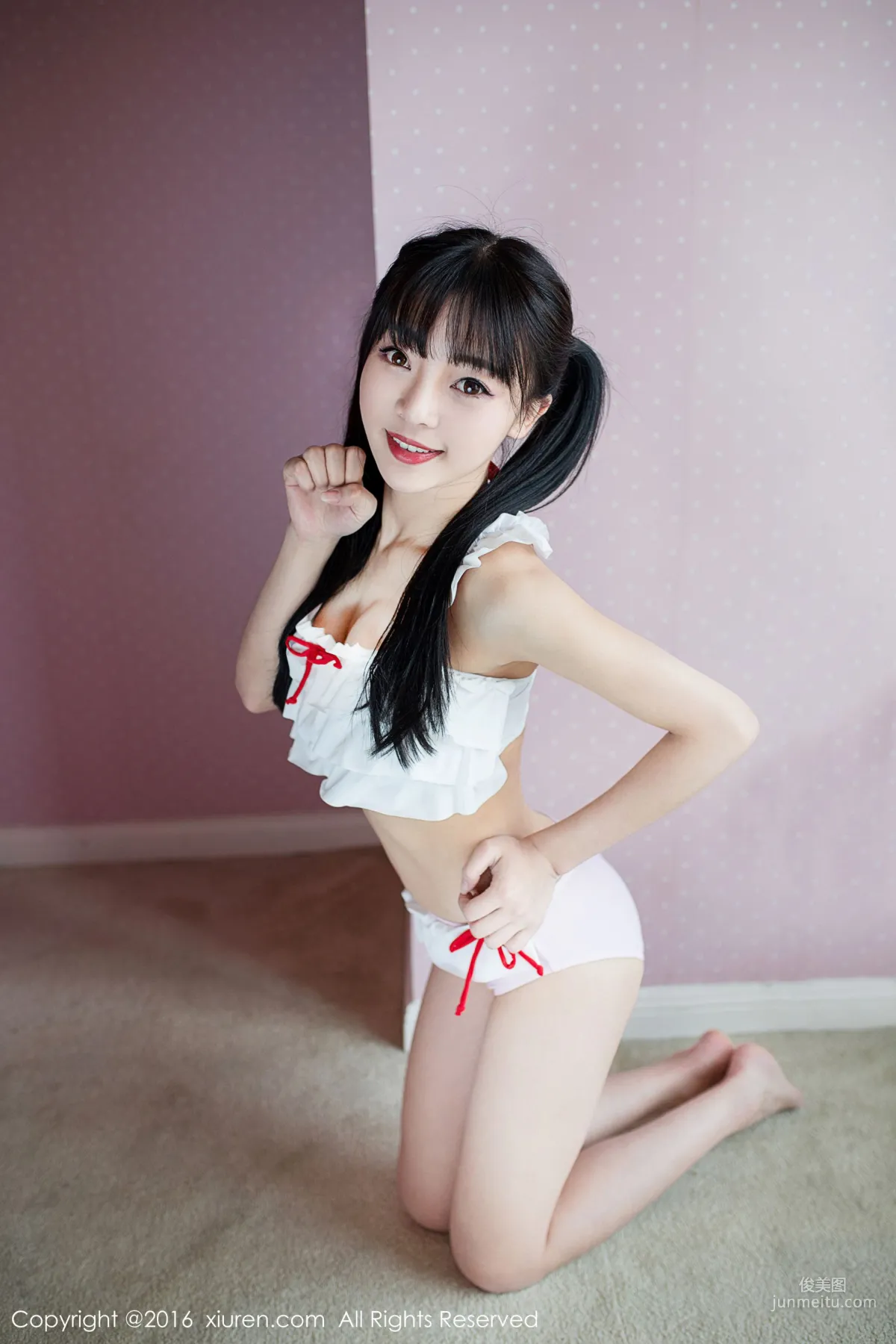 Mio莉莉《丝粉色的初恋》 [秀人网XiuRen] No.552 写真集10