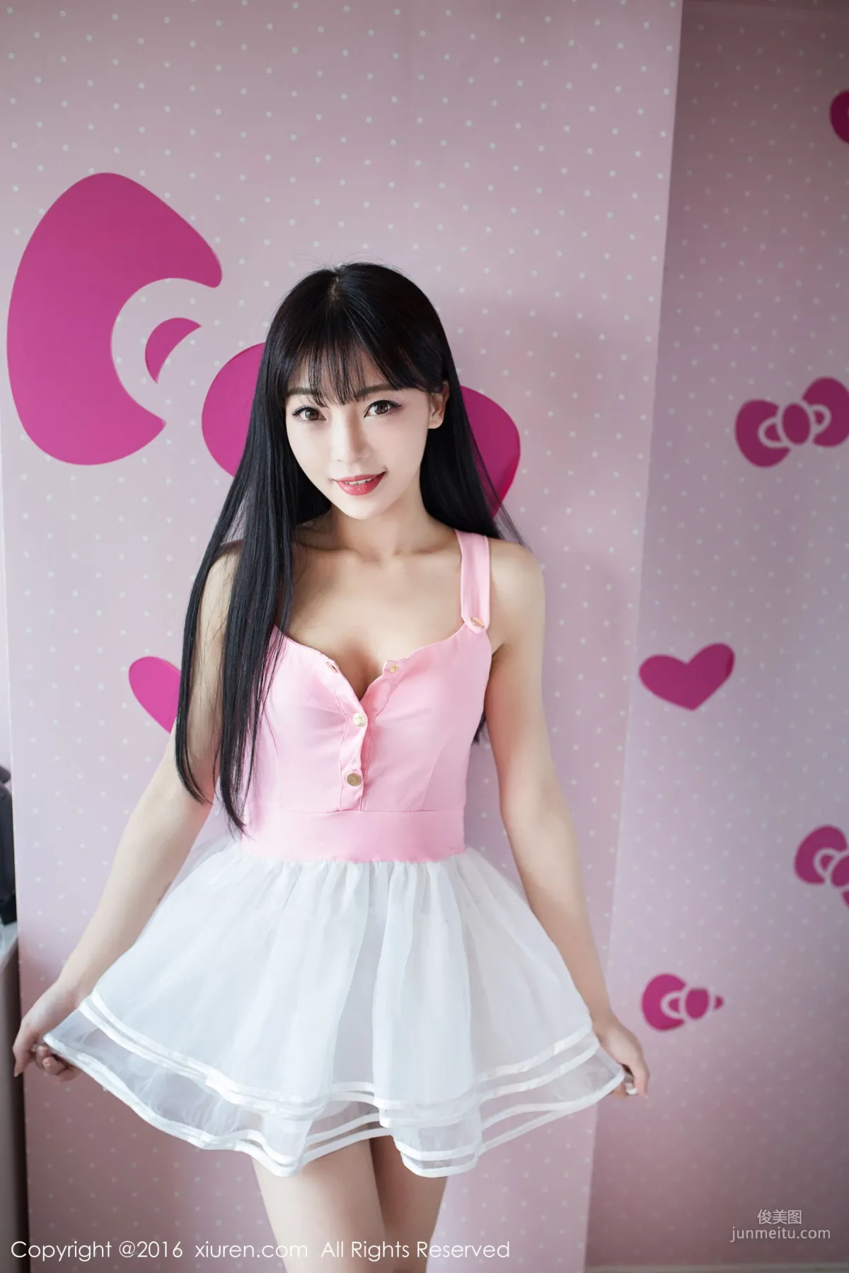 Mio Li Lisi Silk Pink First Love [XiuRen] No.552 Photo Set photo 32