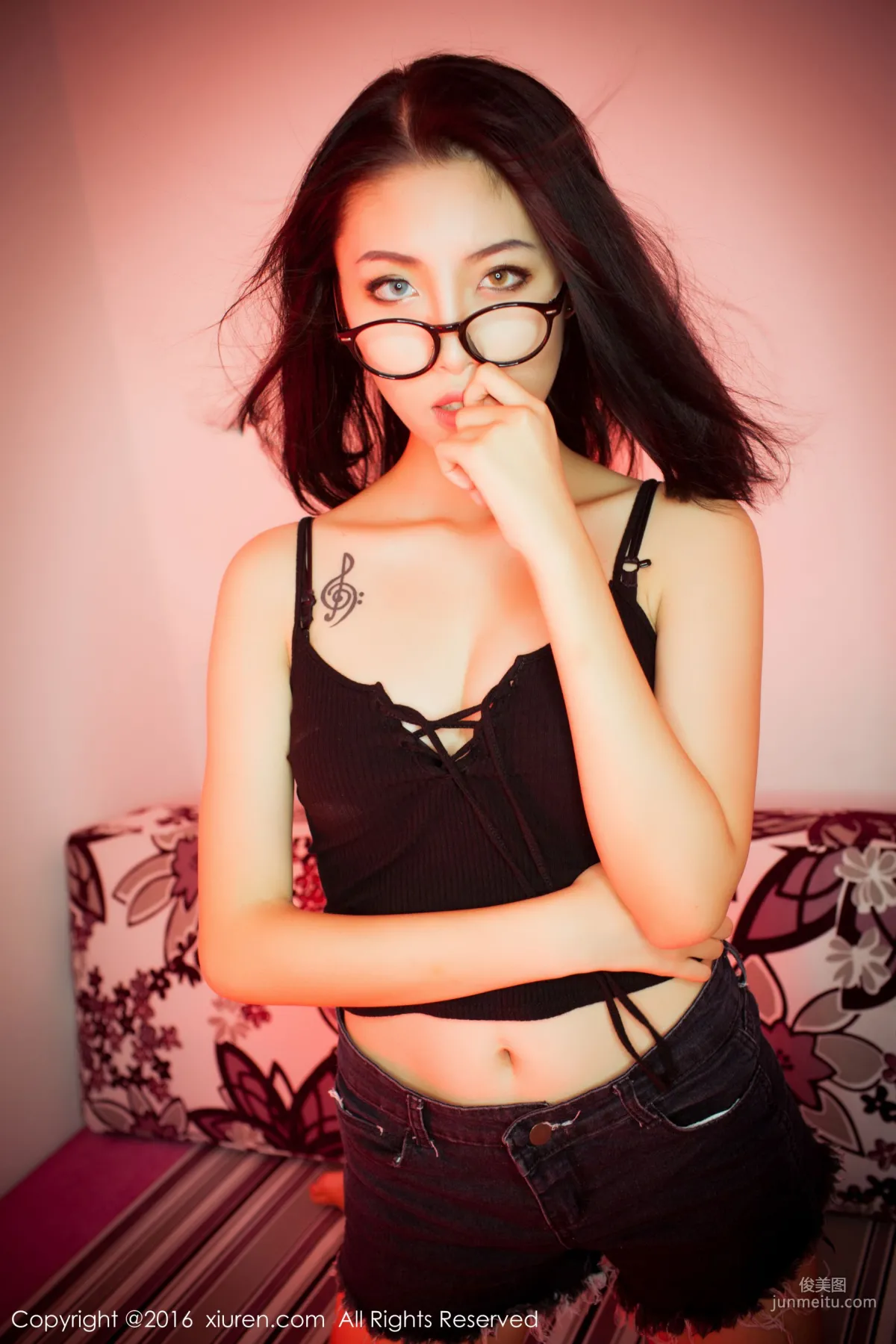 BOBO_xk (Li Qianyao), Hot Pants + Lingerie Series [XiuRen] No.617 Photo Set photo 22