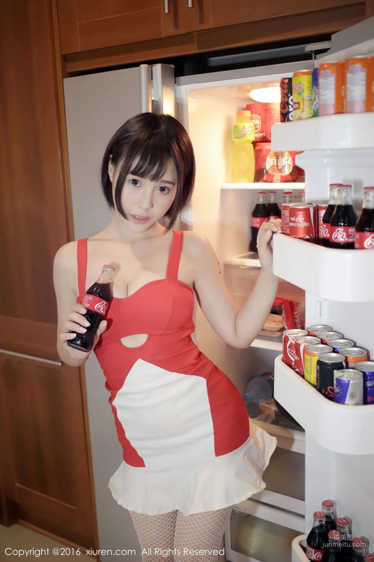 Evelyn Ai Li, Little Red Dress [XiuRen] No.665 Photo Set photo 9