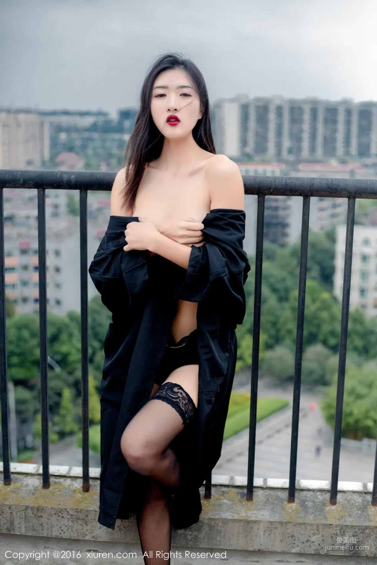 Zhou Yanlin LIN, Red Face and Vermilion Lips, Like a Green Lotus Rising from Water [XiuRen] No.624 Photo Set photo 36