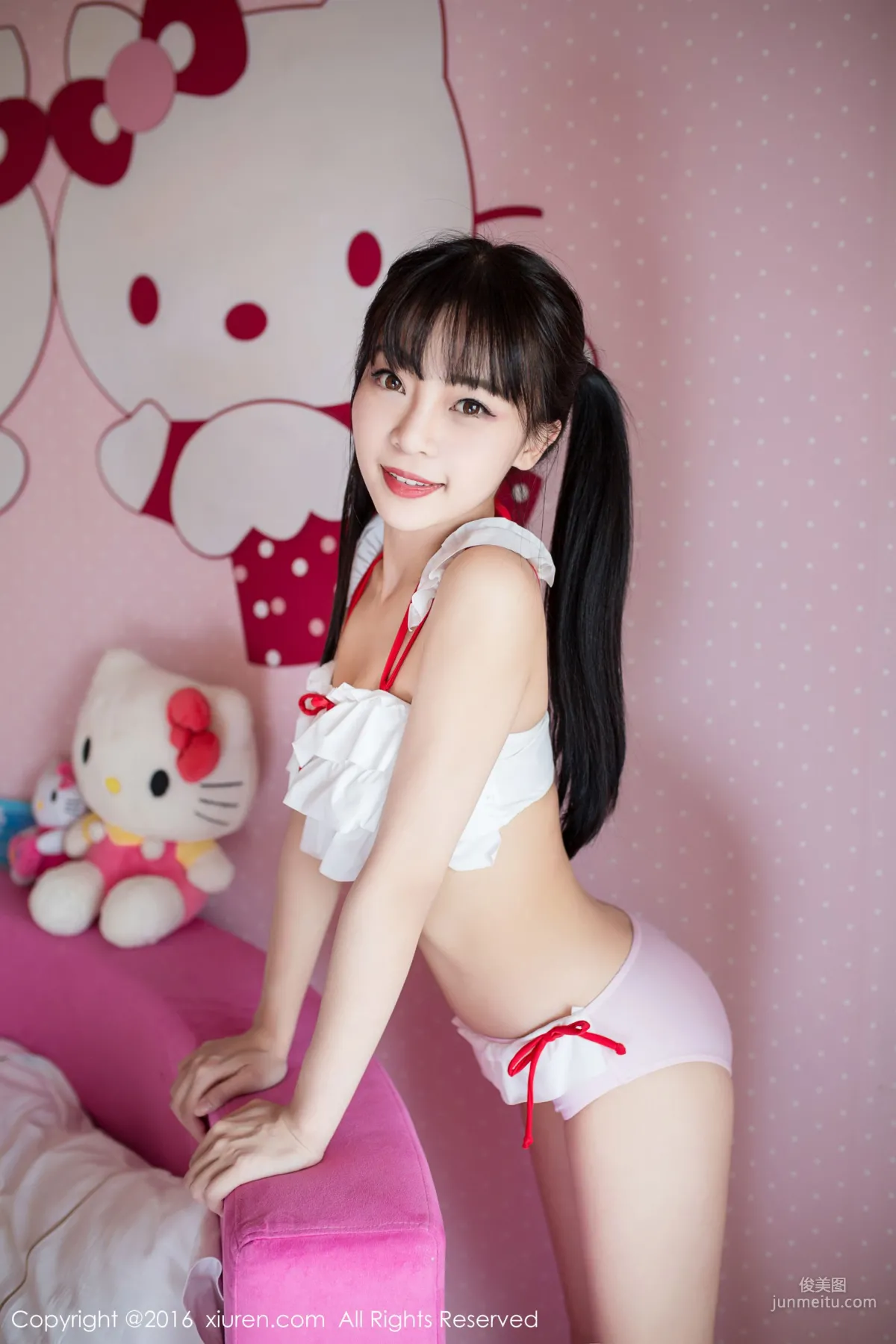 Mio Li Lisi Silk Pink First Love [XiuRen] No.552 Photo Set photo 19