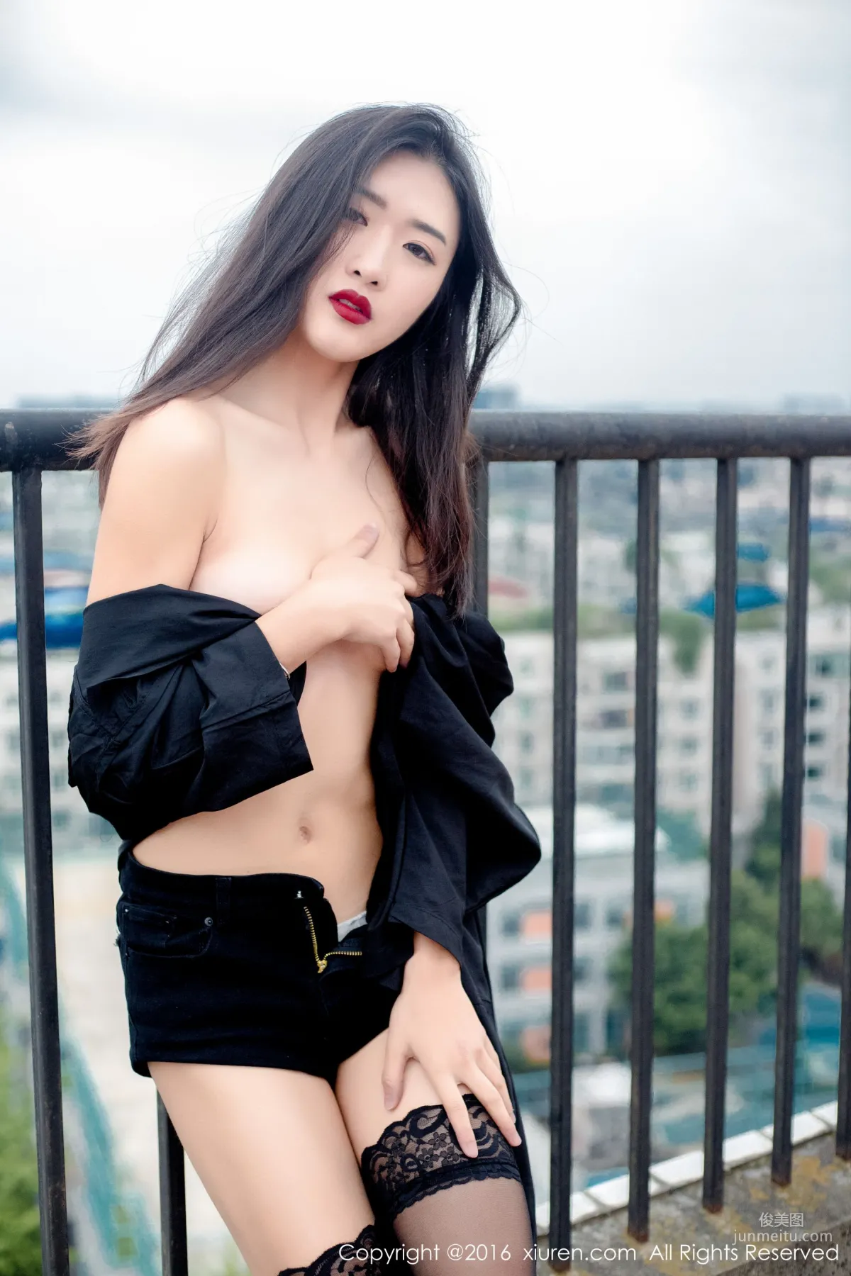 Zhou Yanlin LIN, Red Face and Vermilion Lips, Like a Green Lotus Rising from Water [XiuRen] No.624 Photo Set photo 37