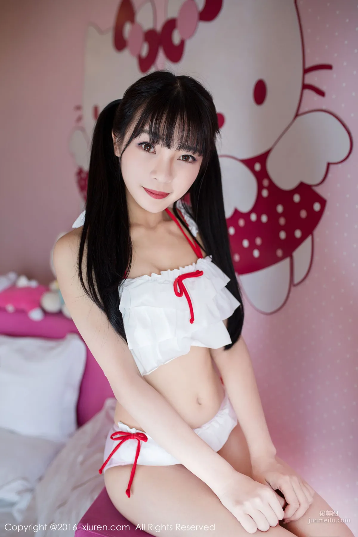 Mio Li Lisi Silk Pink First Love [XiuRen] No.552 Photo Set photo 22