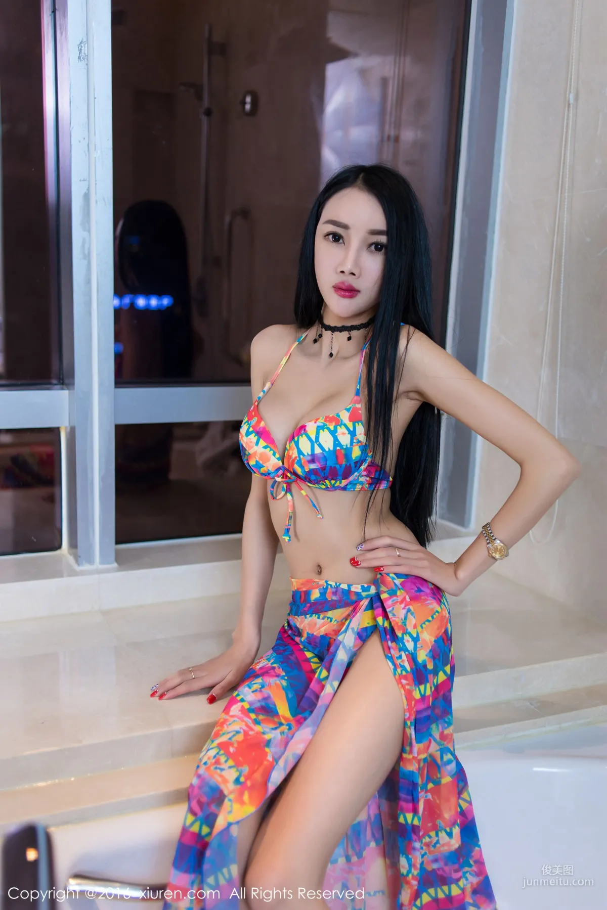 Beautiful Lady @Jie Xier jessie, Sexy and Charming Beauty [XiuRen] No.595 Photo Set photo 31