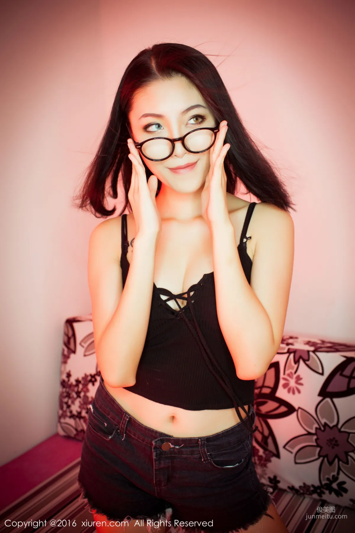 BOBO_xk (Li Qianyao), Hot Pants + Lingerie Series [XiuRen] No.617 Photo Set photo 19
