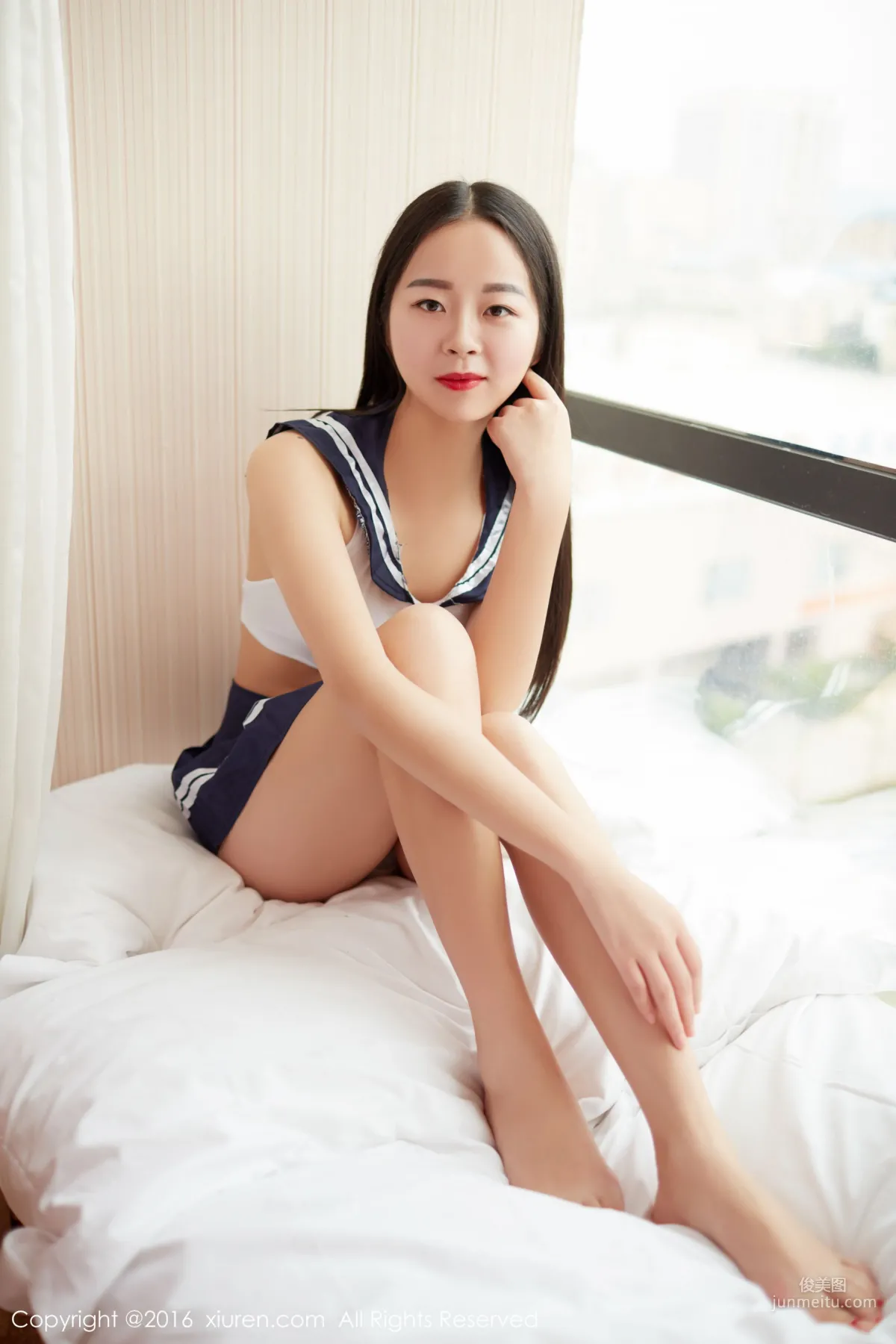 Xia Yinuo, Qipao, Dudou, School Uniform, Nurse Uniform, Lingerie [XiuRen] No.652 Photo Set photo 30