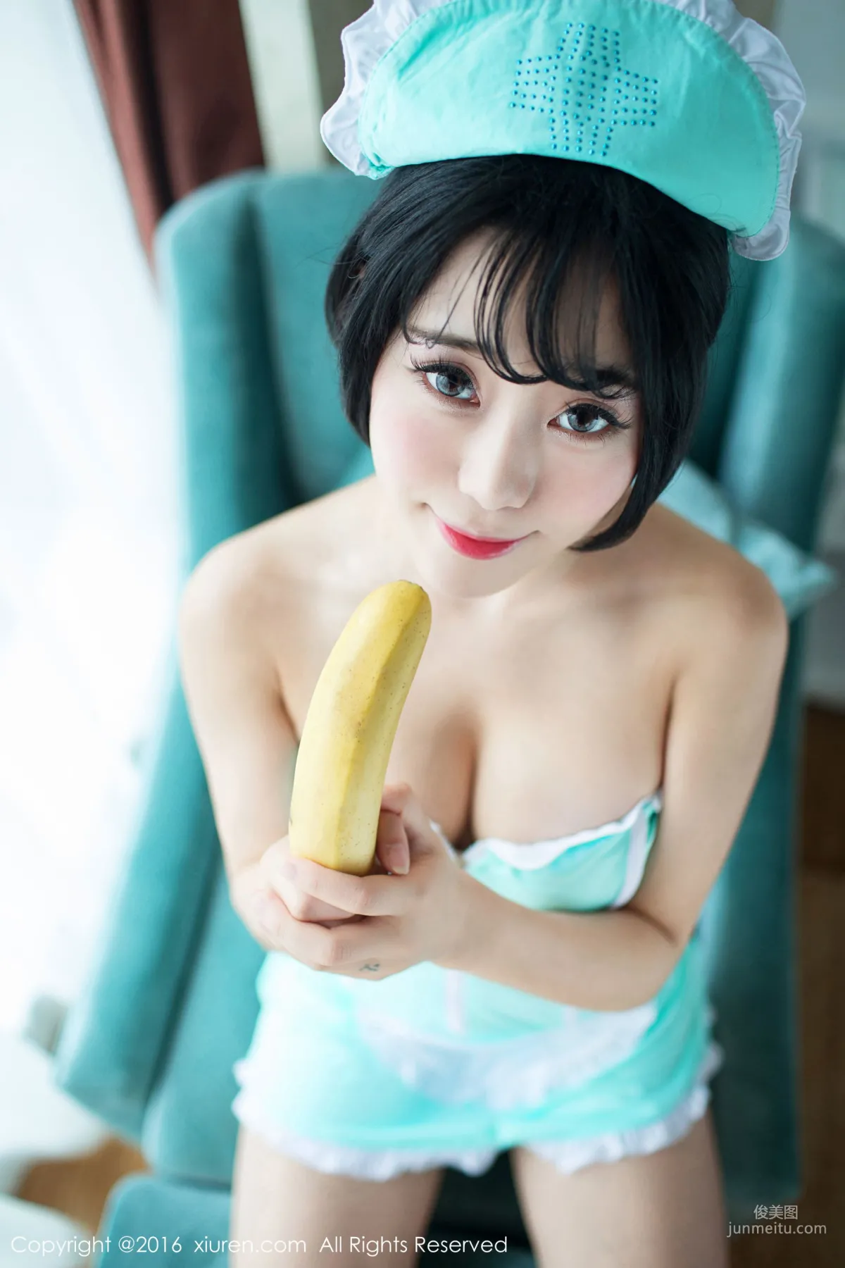 Dou Douliang Youlina Banana Little Nurse [XiuRen] No.550 Photo Set photo 5