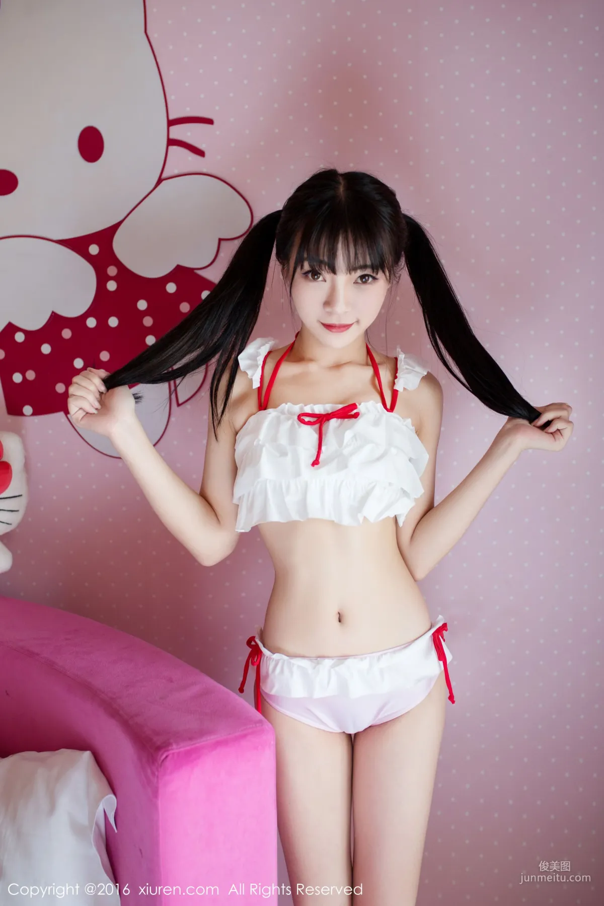 Mio Li Lisi Silk Pink First Love [XiuRen] No.552 Photo Set photo 16