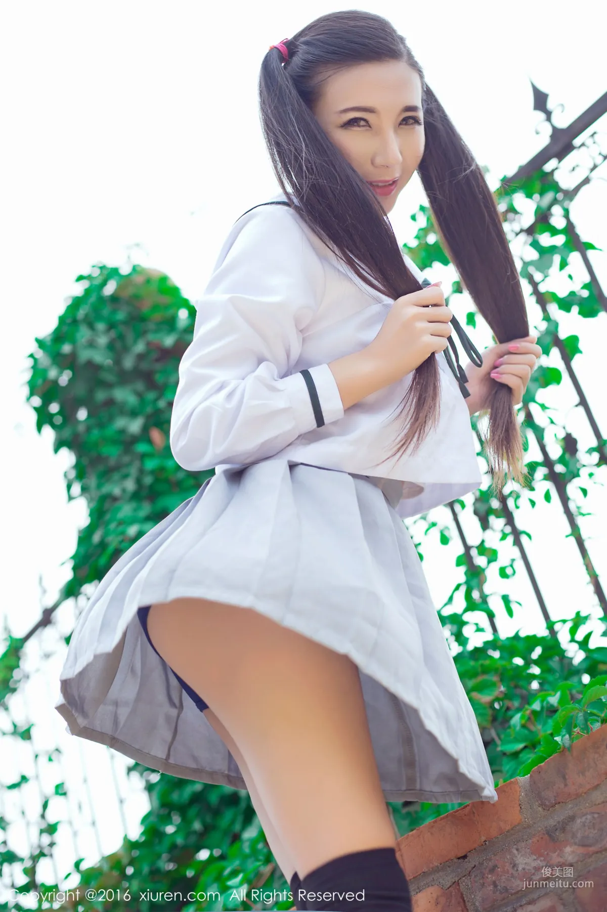 Zhao Ying, Extreme Temptation of a Big-Breasted Slim-Waisted Young Girl [XiuRen] No.603 Photo Set photo 49