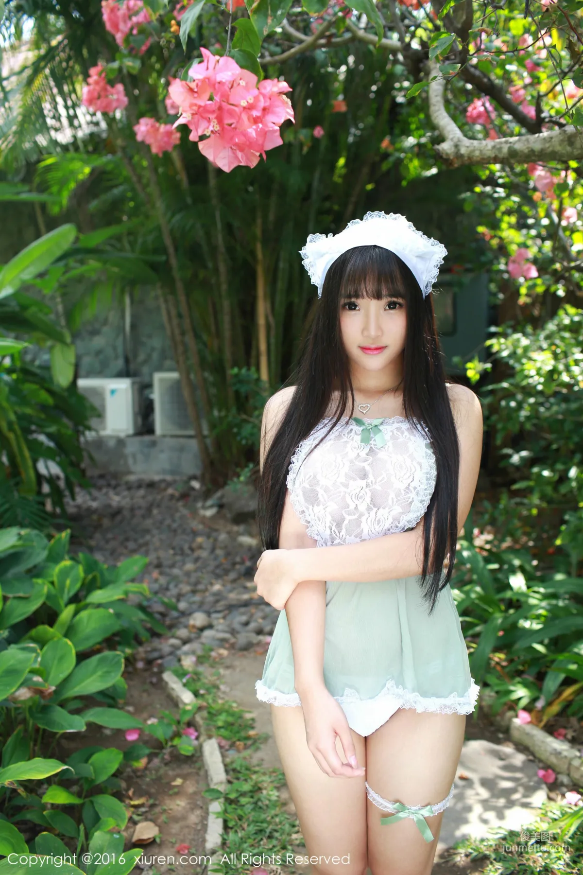 Xiayao baby, Fresh Maid Outfit + Cute Lingerie [XiuRen] No.463 Photo Set photo 7