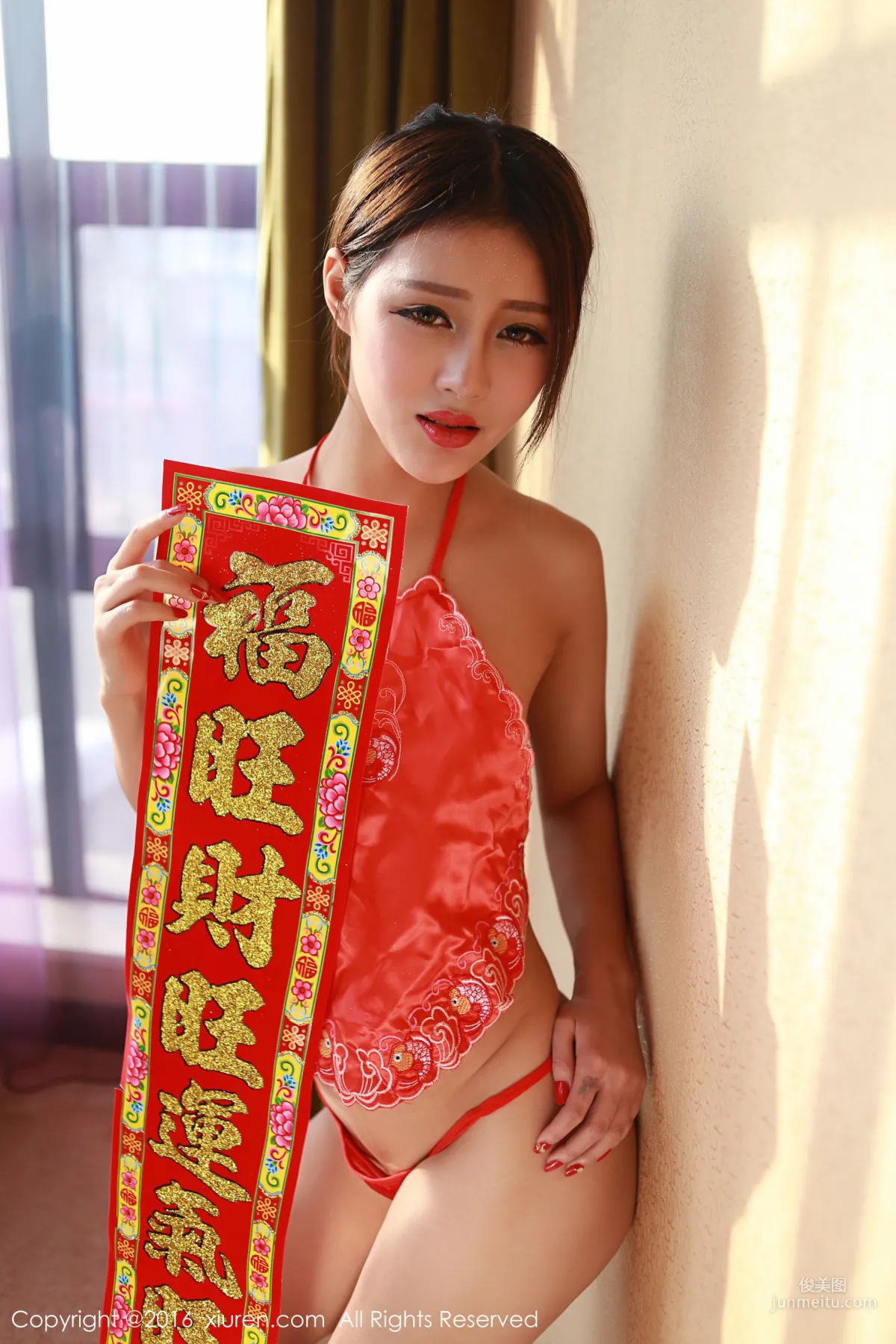 王喬恩Abby《2016新春福利》 [秀人網XiuRen] No.476 寫真集 26