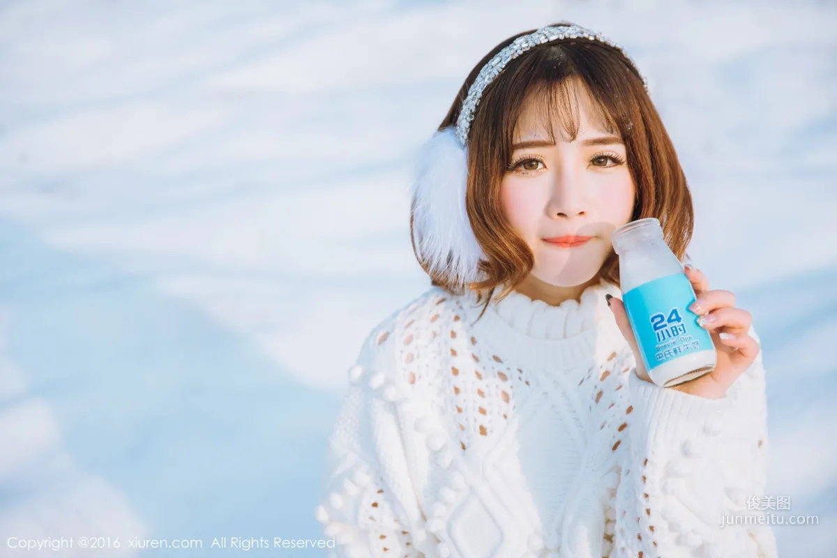 Xu cake 'New Spring Snow Scene Set' [XiuRen] No.484 Photo Set photo 9