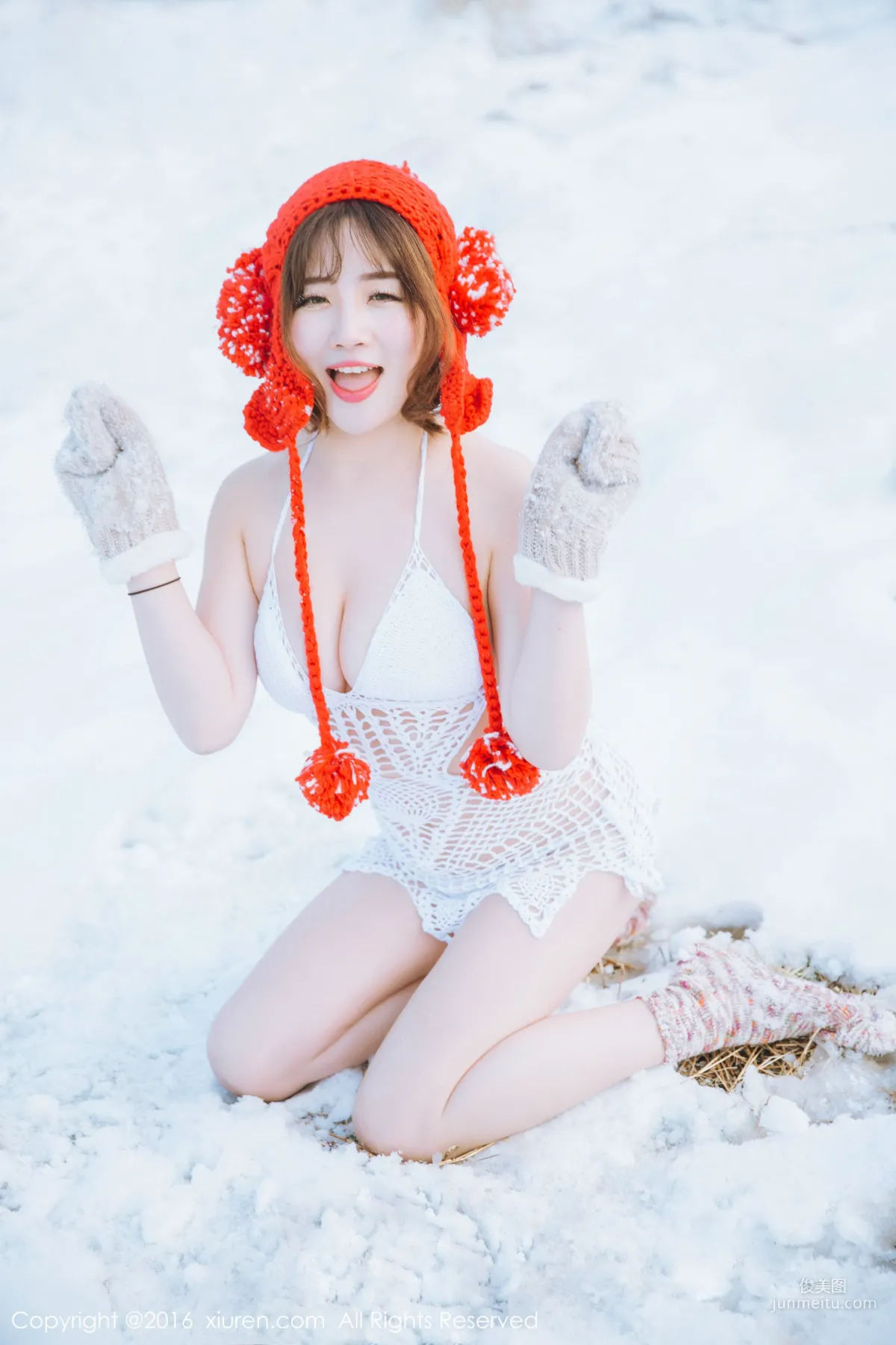 Xu cake 'New Spring Snow Scene Set' [XiuRen] No.484 Photo Set photo 26