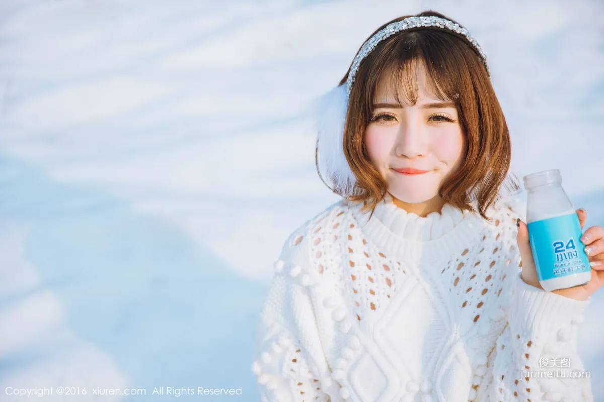 Xu cake 'New Spring Snow Scene Set' [XiuRen] No.484 Photo Set photo 10