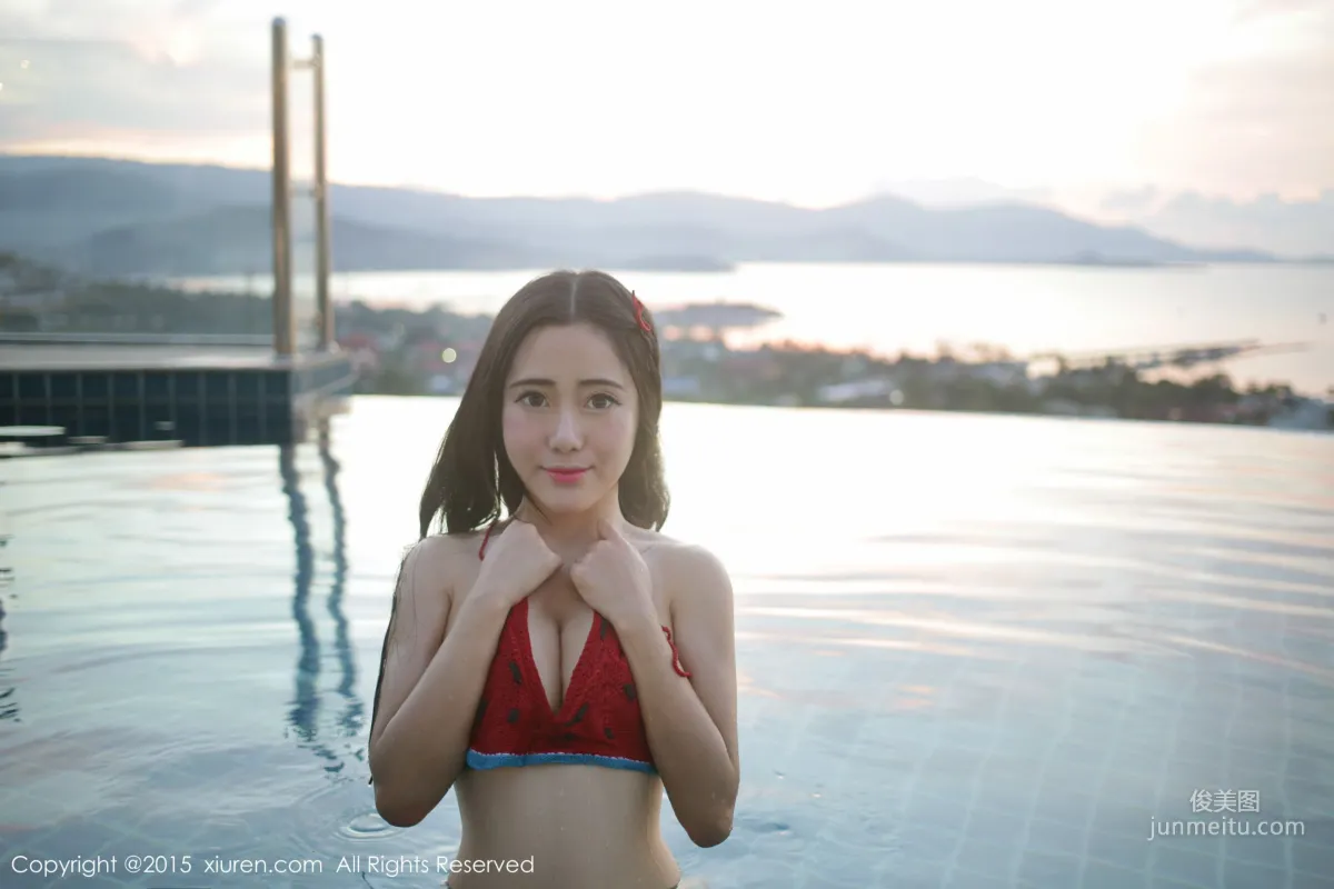 Dou Douliang Youlina, Koh Samui Travel Shoot Bikini + COS Catwoman [XiuRen] No.445 Photo Set photo 46