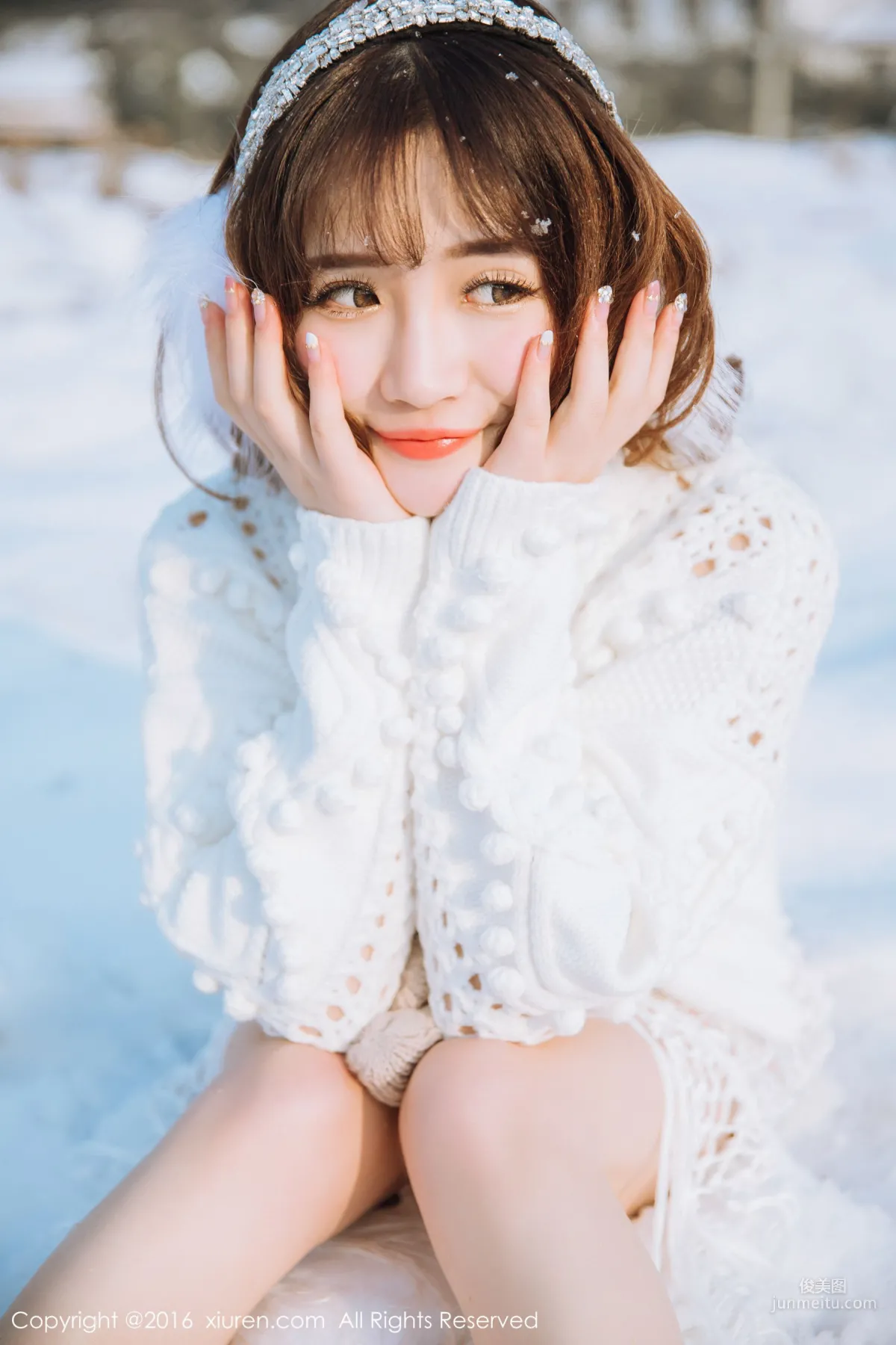 Xu cake 'New Spring Snow Scene Set' [XiuRen] No.484 Photo Set photo 6