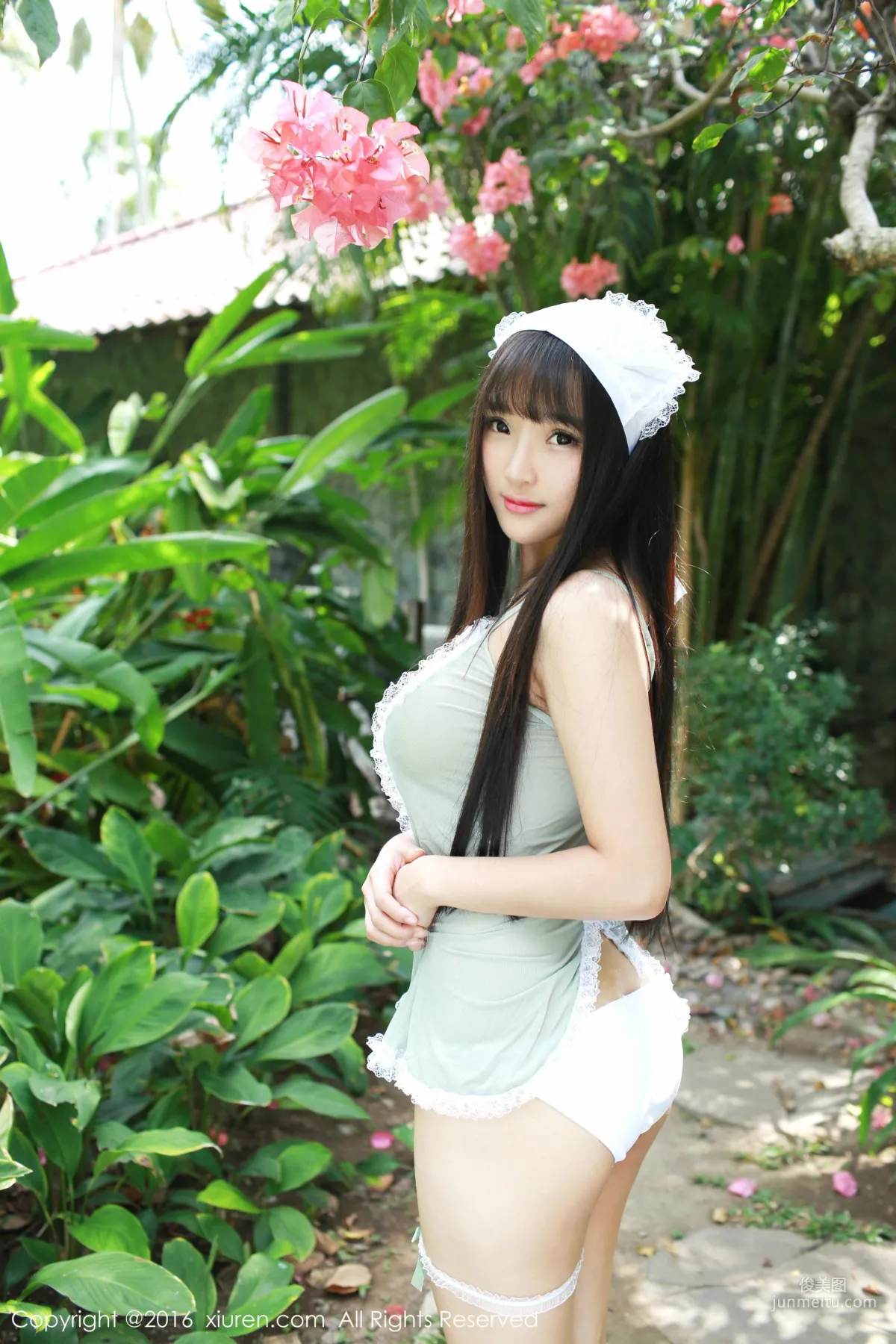 Xiayao baby, Fresh Maid Outfit + Cute Lingerie [XiuRen] No.463 Photo Set photo 8