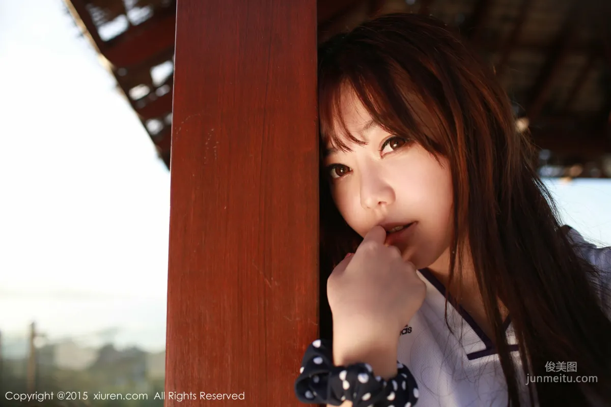 Liu Feier Faye Kobe Basketball Jersey + Cloth Strip Lingerie [XiuRen] No.452 Photo Set photo 37