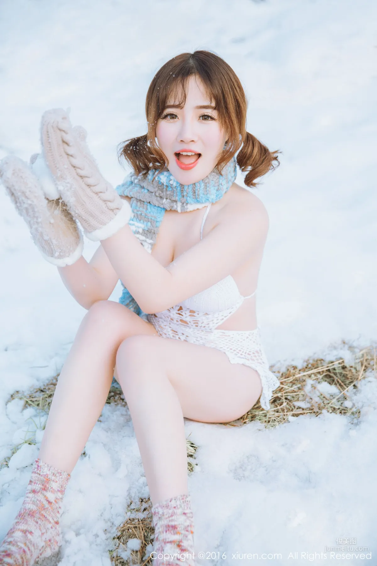 Xu cake 'New Spring Snow Scene Set' [XiuRen] No.484 Photo Set photo 24