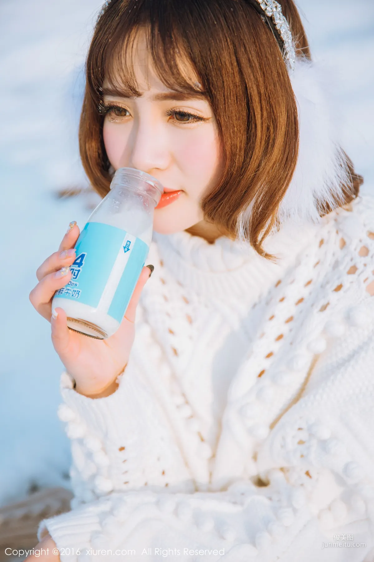 Xu cake 'New Spring Snow Scene Set' [XiuRen] No.484 Photo Set photo 13
