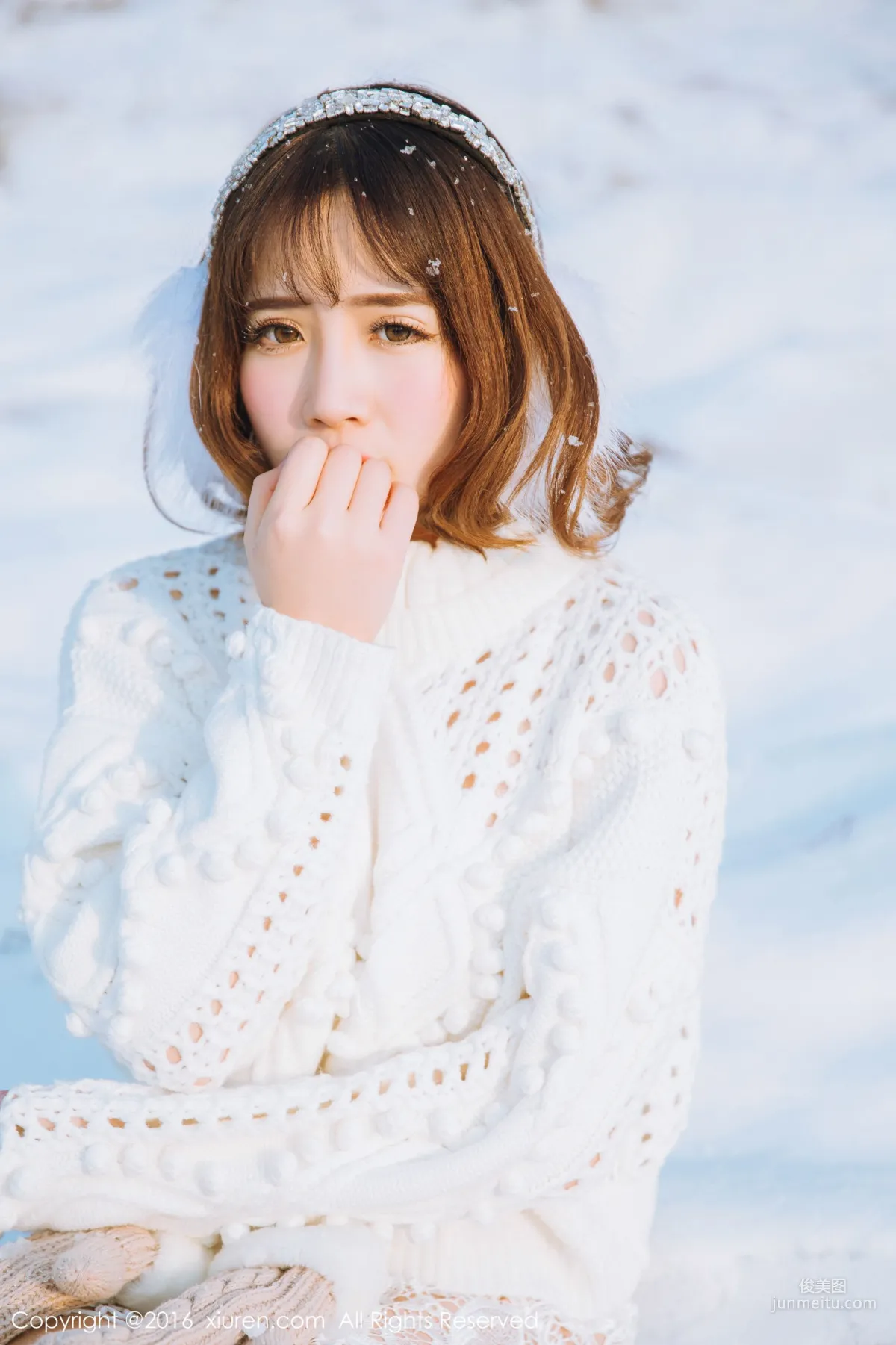 Xu cake 'New Spring Snow Scene Set' [XiuRen] No.484 Photo Set photo 4