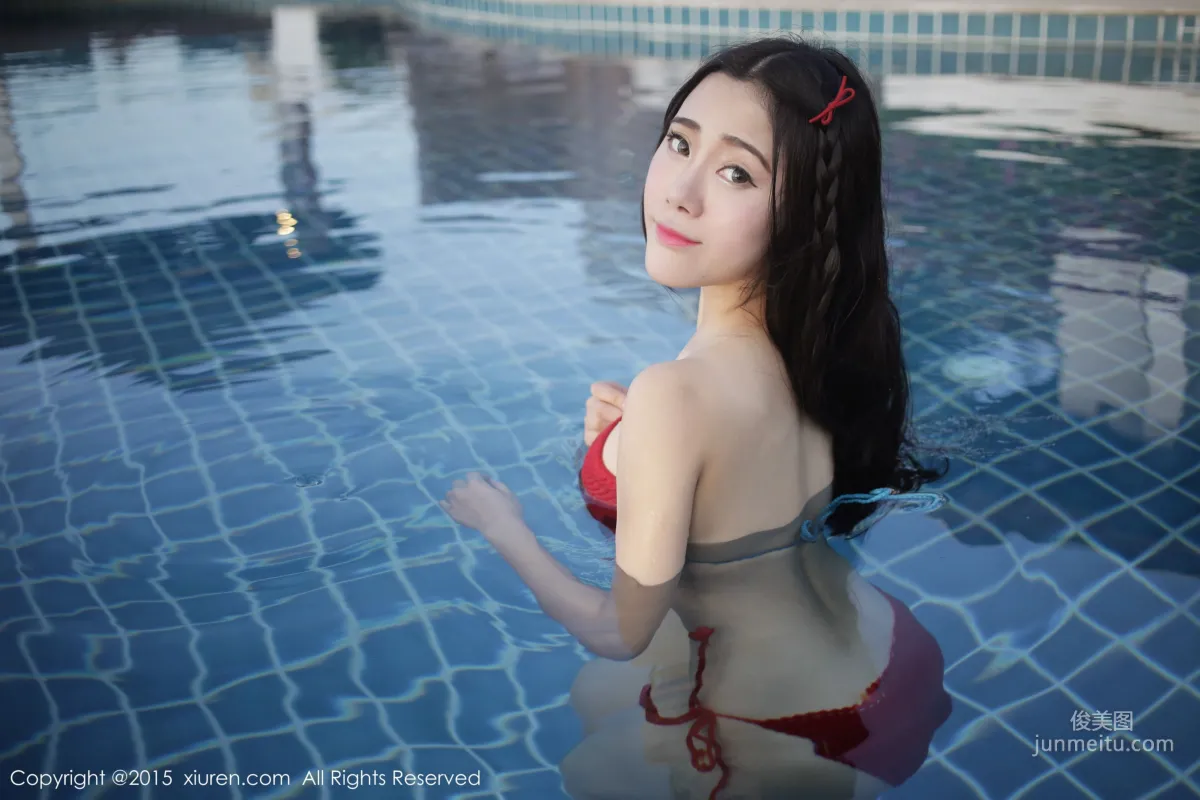 Dou Douliang Youlina, Koh Samui Travel Shoot Bikini + COS Catwoman [XiuRen] No.445 Photo Set photo 36