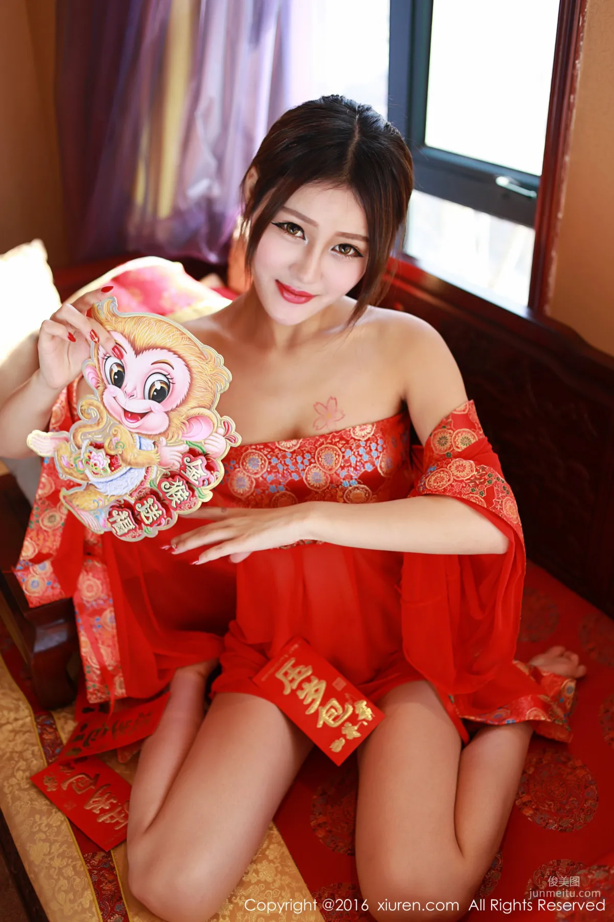 王喬恩Abby《2016新春福利》 [秀人網XiuRen] No.476 寫真集 14