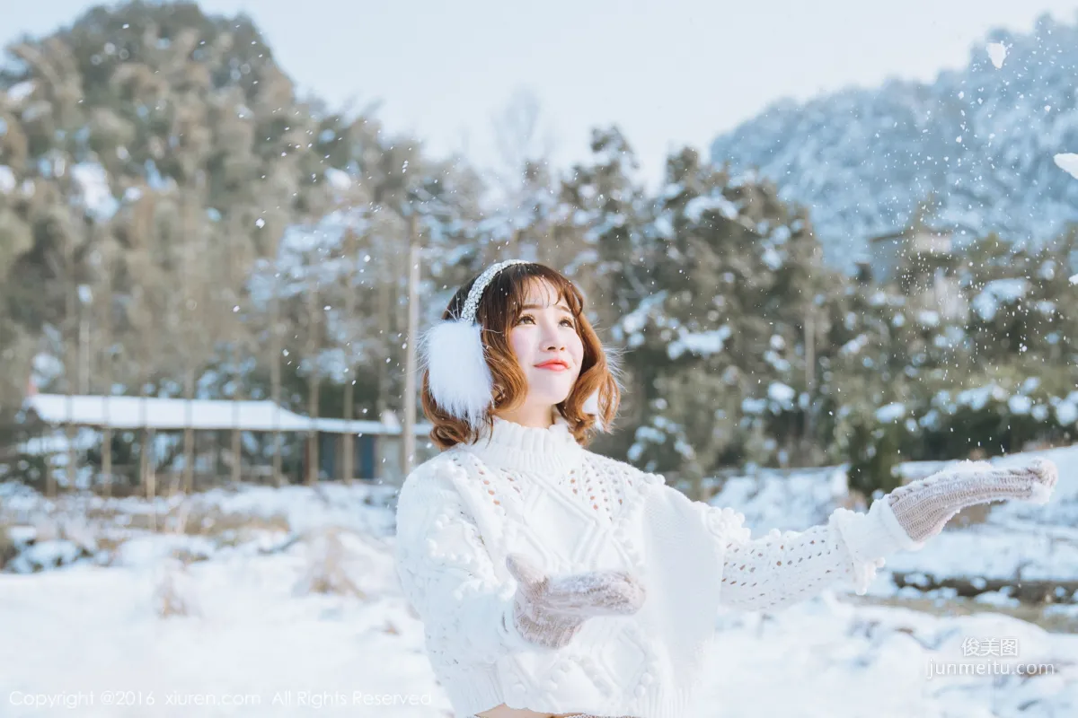 Xu cake 'New Spring Snow Scene Set' [XiuRen] No.484 Photo Set photo 18