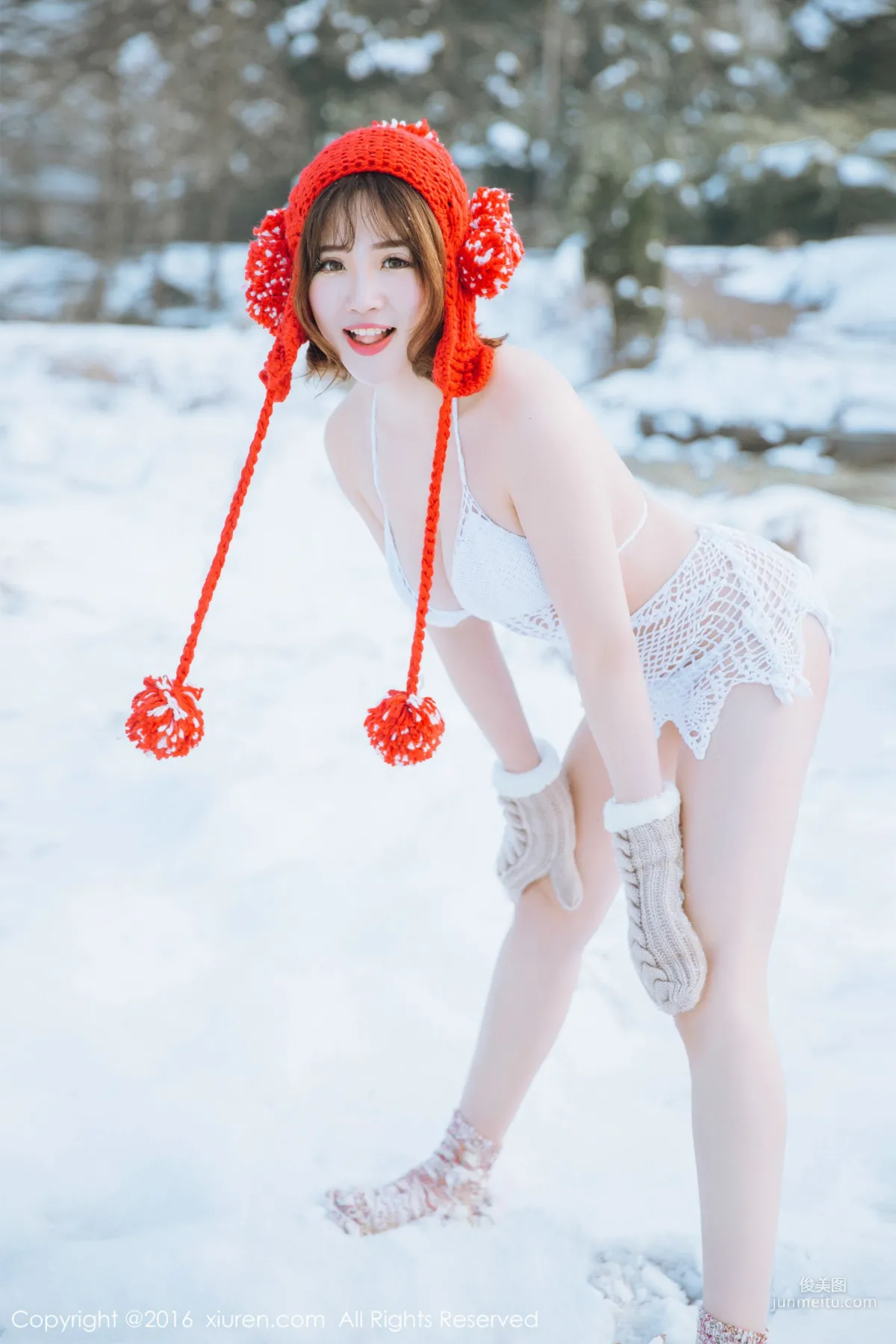 Xu cake 'New Spring Snow Scene Set' [XiuRen] No.484 Photo Set photo 25