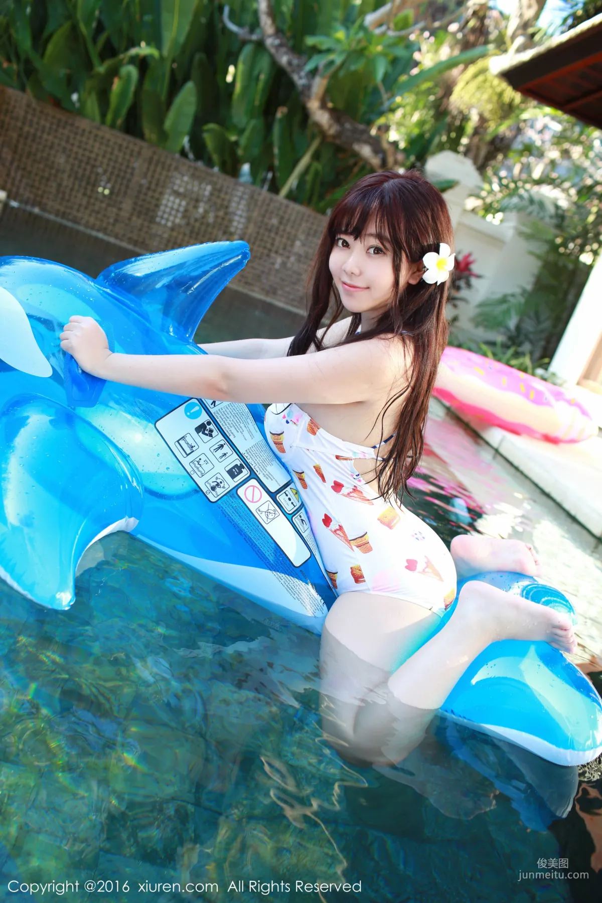 Liu Feier Faye, Bali Travel Shoot 2 Sets School Swimsuit [XiuRen] No.514 Photo Set photo 33
