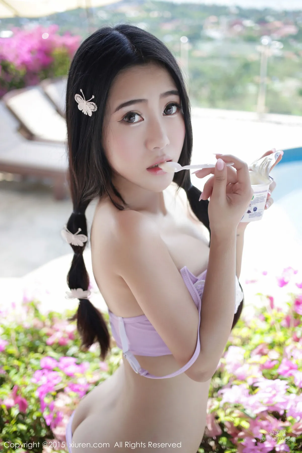 Dou Douliang Youlina, Koh Samui Travel Shoot Bikini + COS Catwoman [XiuRen] No.445 Photo Set photo 4