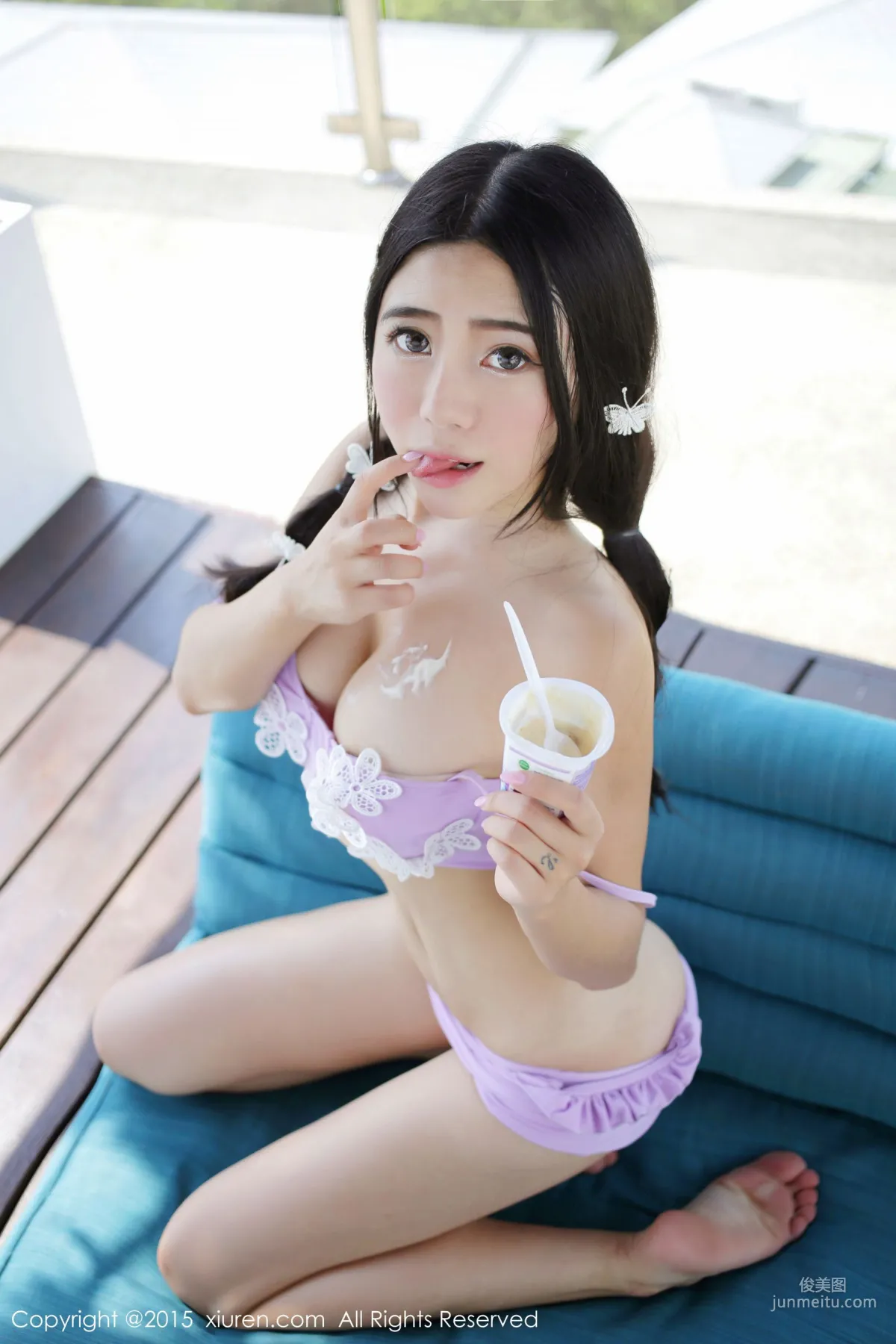 Dou Douliang Youlina, Koh Samui Travel Shoot Bikini + COS Catwoman [XiuRen] No.445 Photo Set photo 9