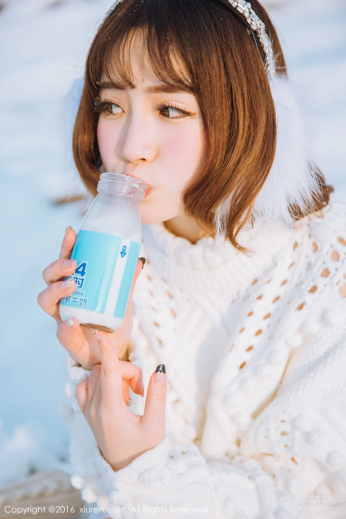 Xu cake 'New Spring Snow Scene Set' [XiuRen] No.484 Photo Set photo 12
