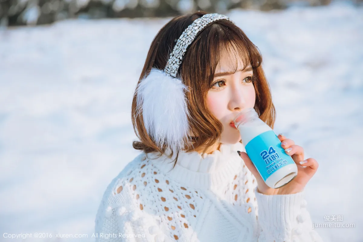 Xu cake 'New Spring Snow Scene Set' [XiuRen] No.484 Photo Set photo 8