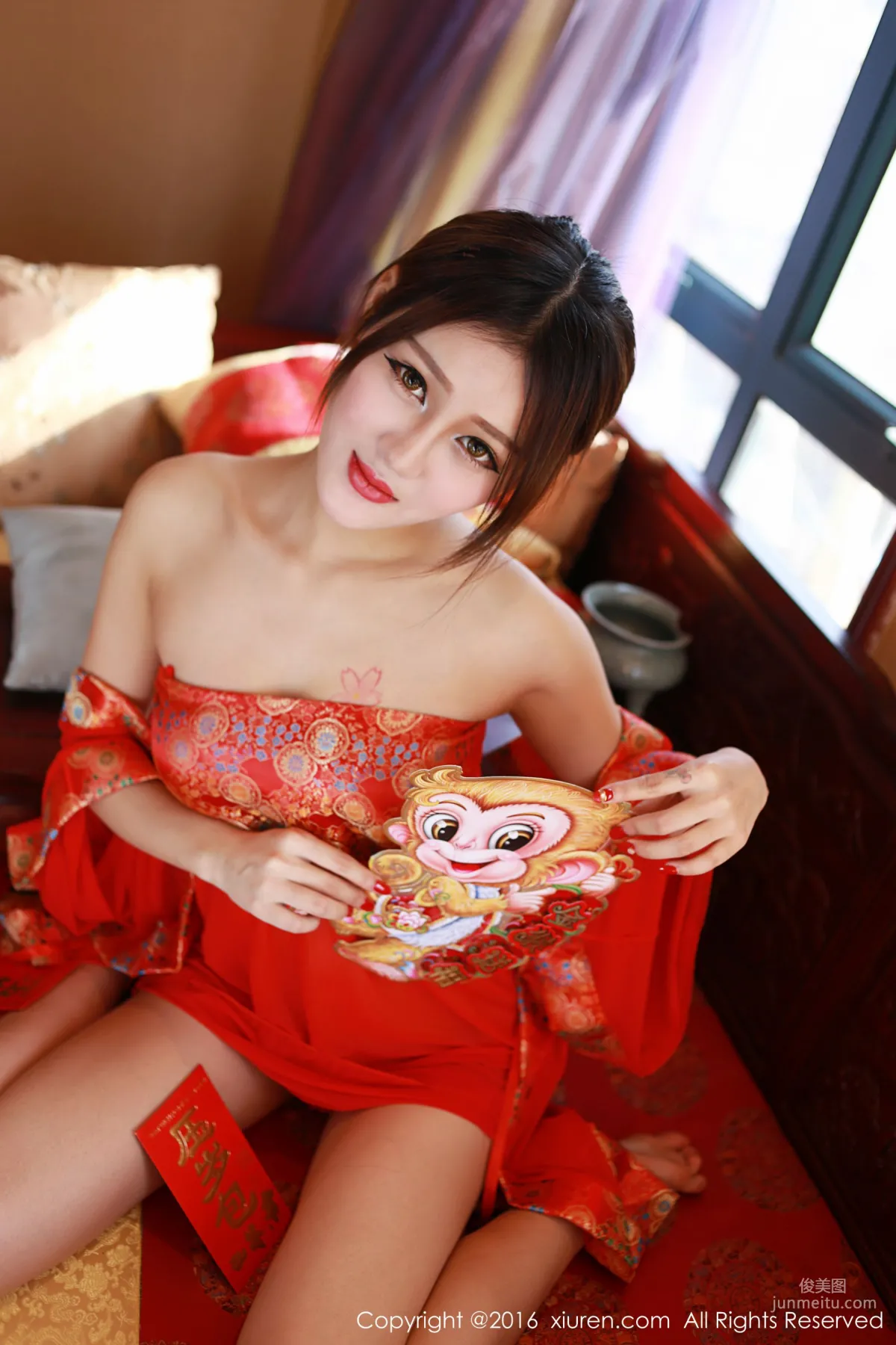 王喬恩Abby《2016新春福利》 [秀人網XiuRen] No.476 寫真集 15