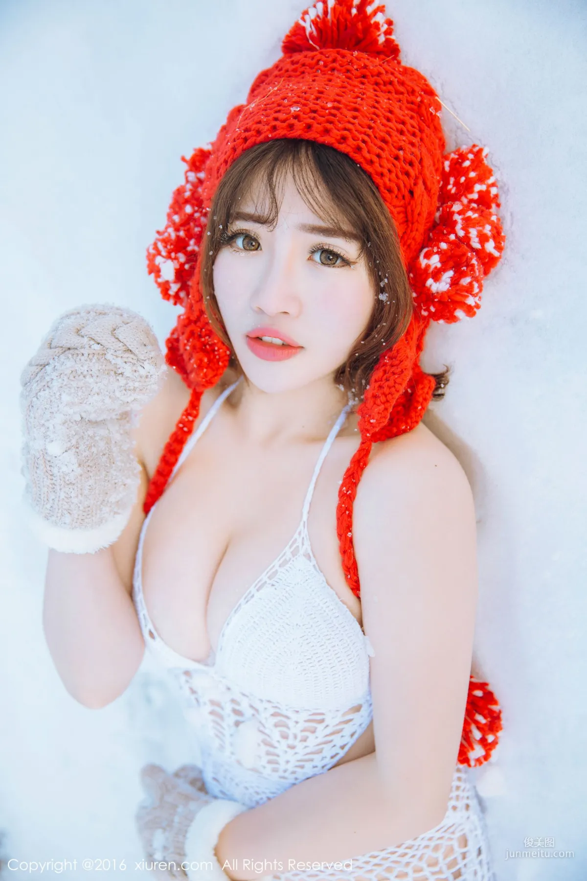 Xu cake 'New Spring Snow Scene Set' [XiuRen] No.484 Photo Set photo 35