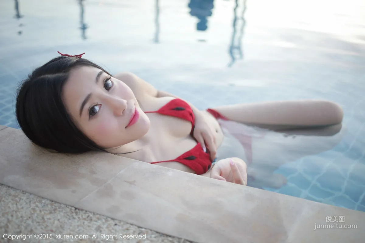 Dou Douliang Youlina, Koh Samui Travel Shoot Bikini + COS Catwoman [XiuRen] No.445 Photo Set photo 45