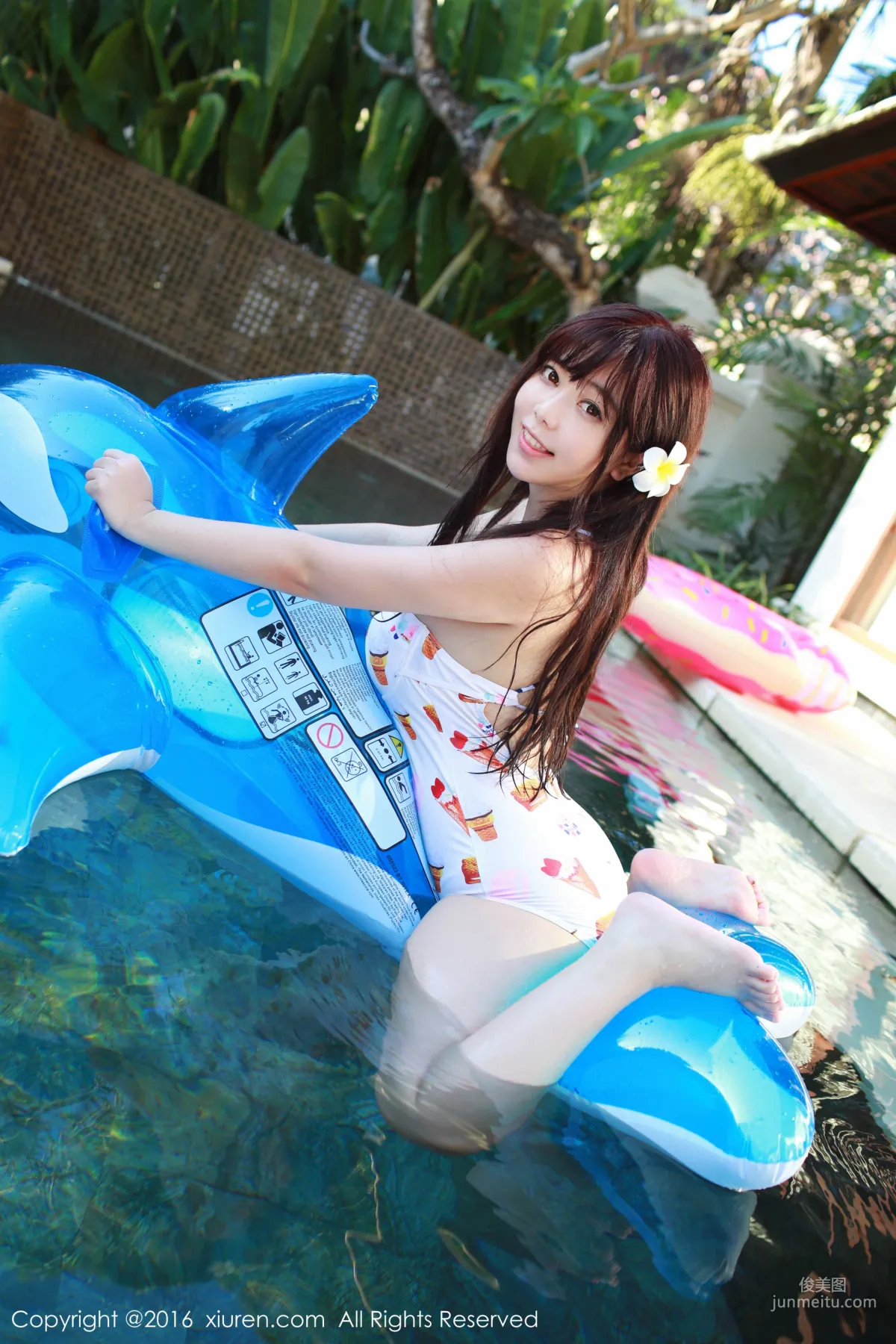 Liu Feier Faye, Bali Travel Shoot 2 Sets School Swimsuit [XiuRen] No.514 Photo Set photo 32